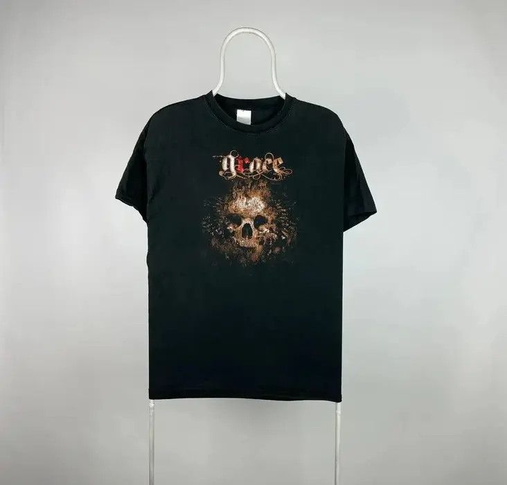 Band Tees Skull T-shirt grace rock tee vintage size L black Size US L / EU 52-54 / 3 - 1 Thumbnail
