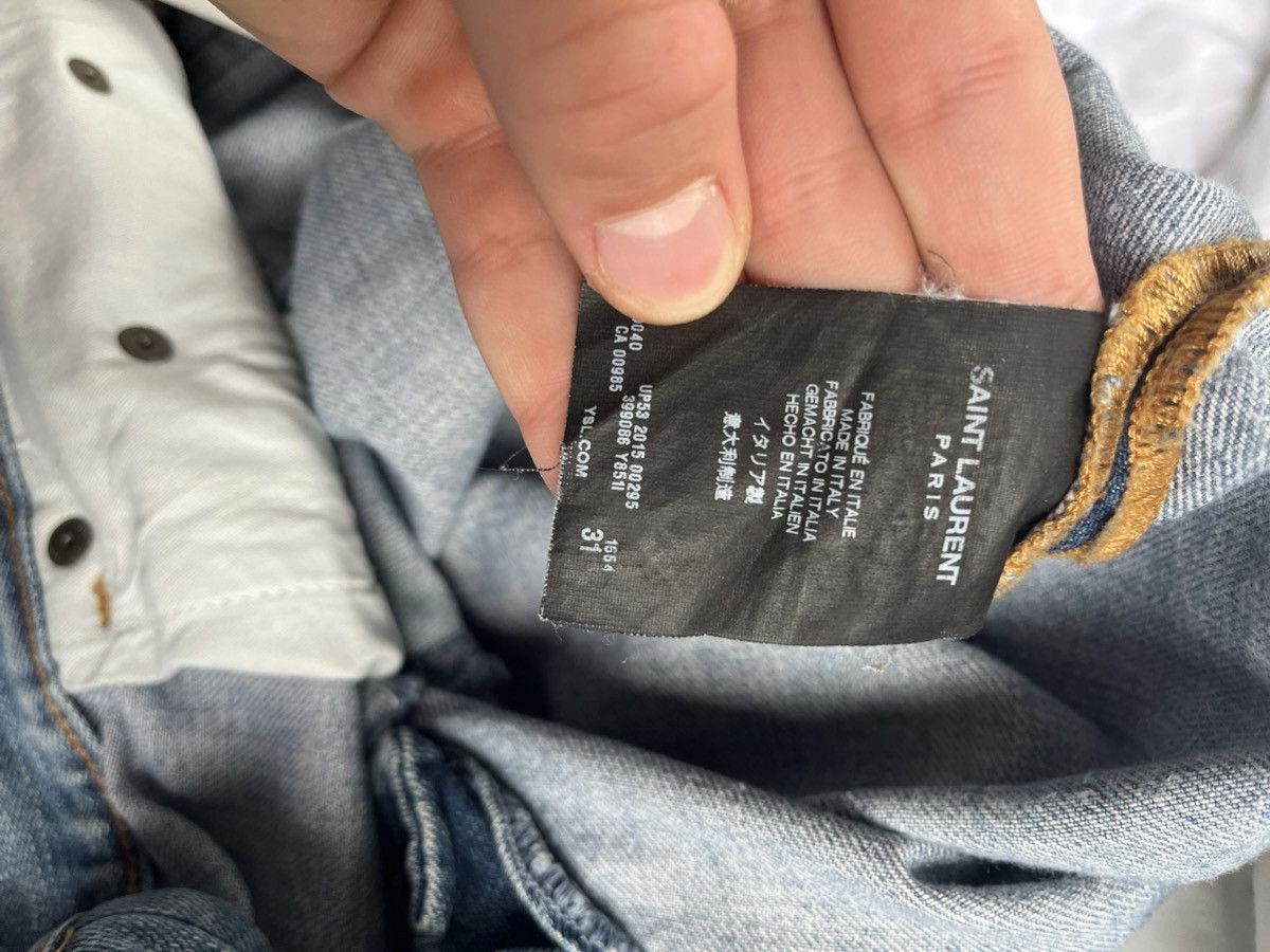 Saint Laurent Paris Saint Laurent Paris Hedi Jeans Size US 31 - 3 Thumbnail