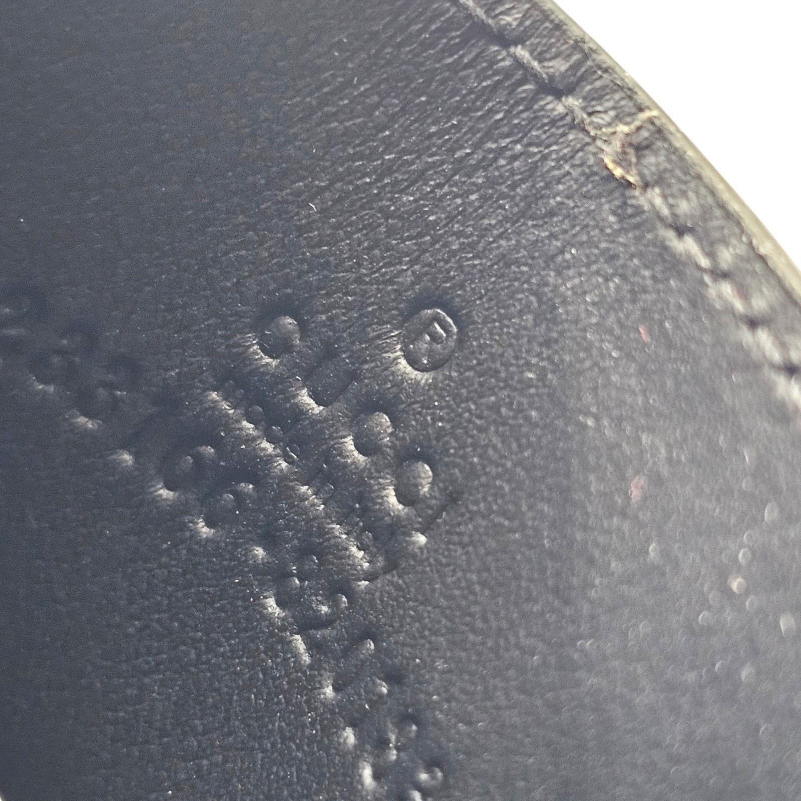 Gucci Guccissima GG Leather Card Holder Wallet Black - Preowned Size ONE SIZE - 3 Thumbnail