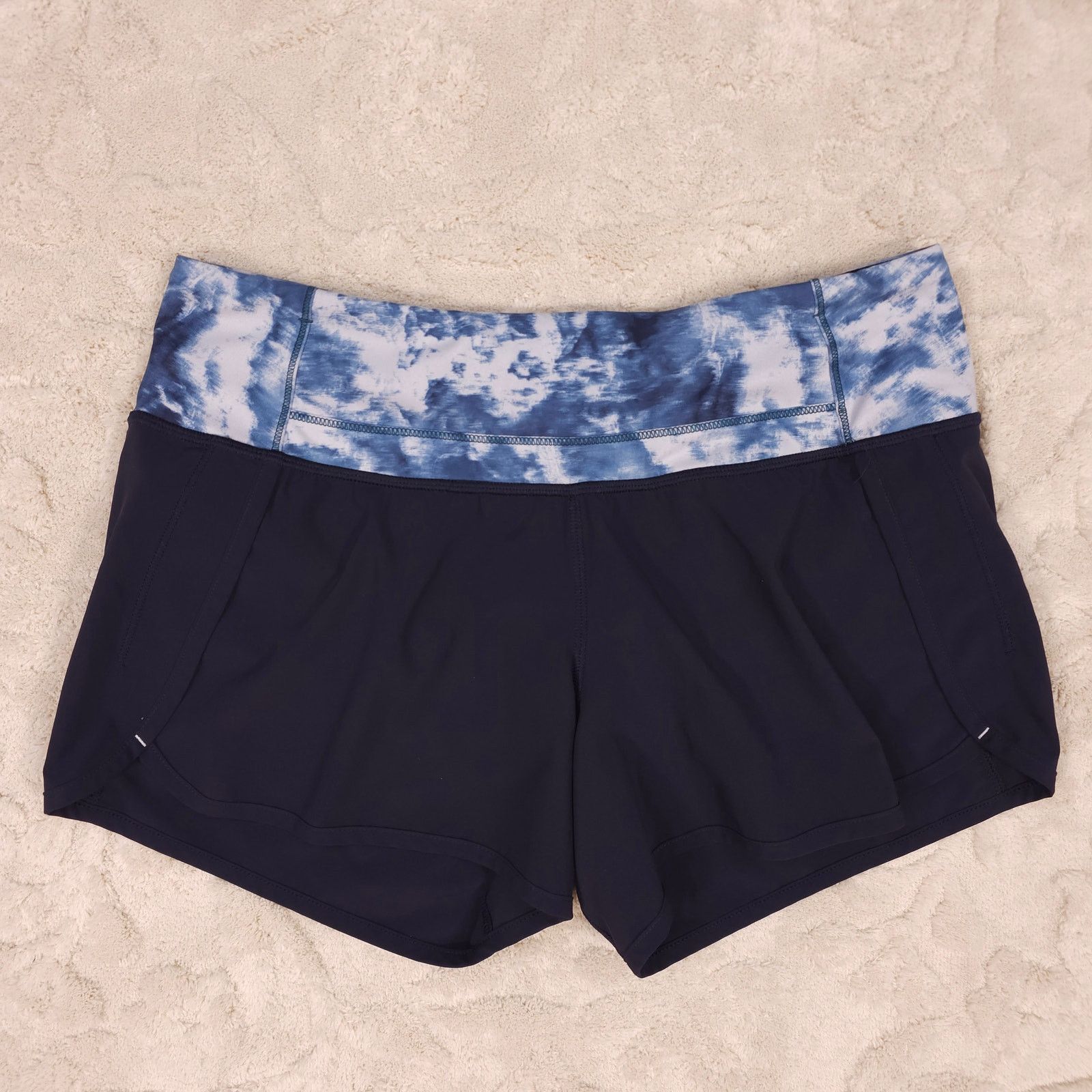 Lululemon Lululemon Run Times Short Naval Blue Sz 6 Size 28" / US 6 / IT 42 - 2 Thumbnail