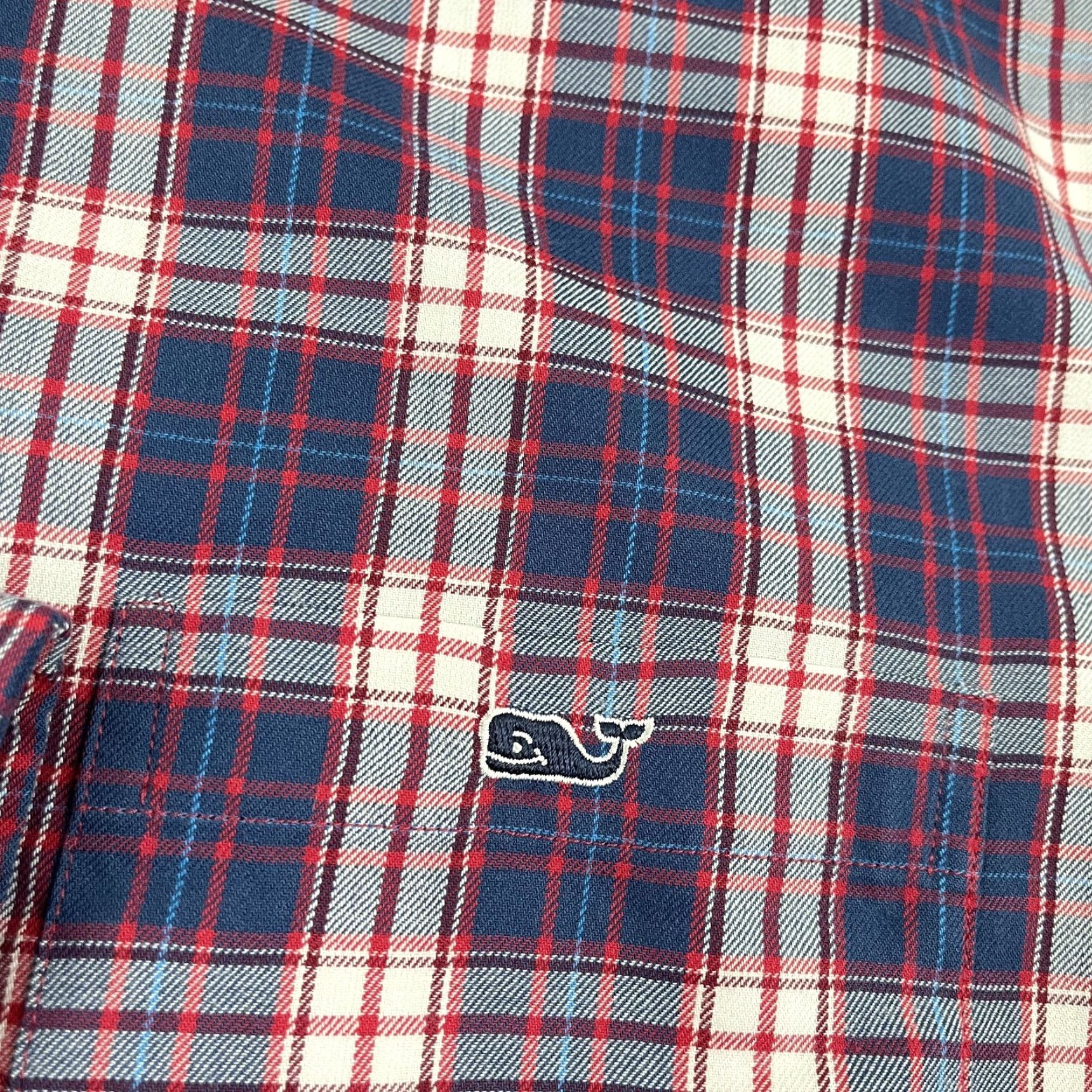 Vineyard Vines Vineyard Vines Tucker Shirt Mens XL Classic Plaid Button-Down, Button-Up, Preppy, Casual, Workwear, All Seasons, Multicolor, Cotton, Classic Fit Size US XL / EU 56 / 4 - 3 Thumbnail