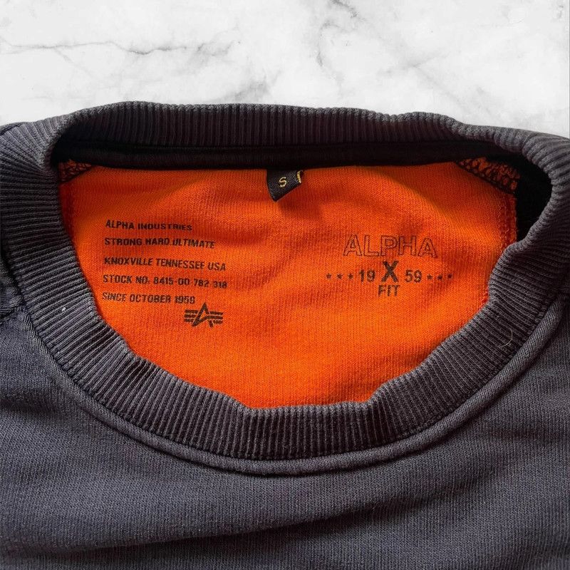 Alpha Industries Alpha Industries Sweatshirt Size US S / EU 44-46 / 1 - 5 Thumbnail