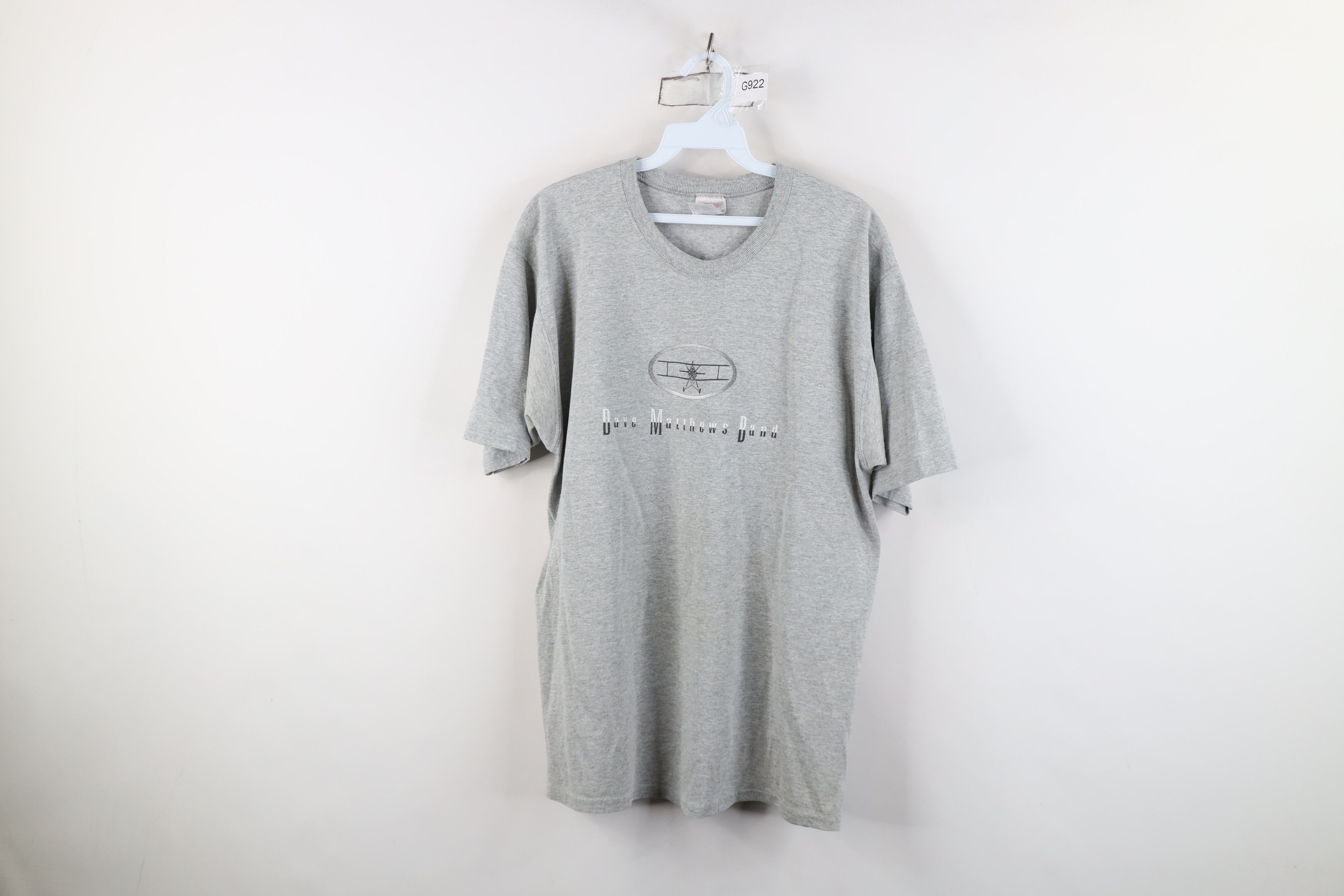 Vintage Vintage 90s Dave Matthews Band Short Sleeve T-Shirt Gray Size US L / EU 52-54 / 3 - 1 Thumbnail