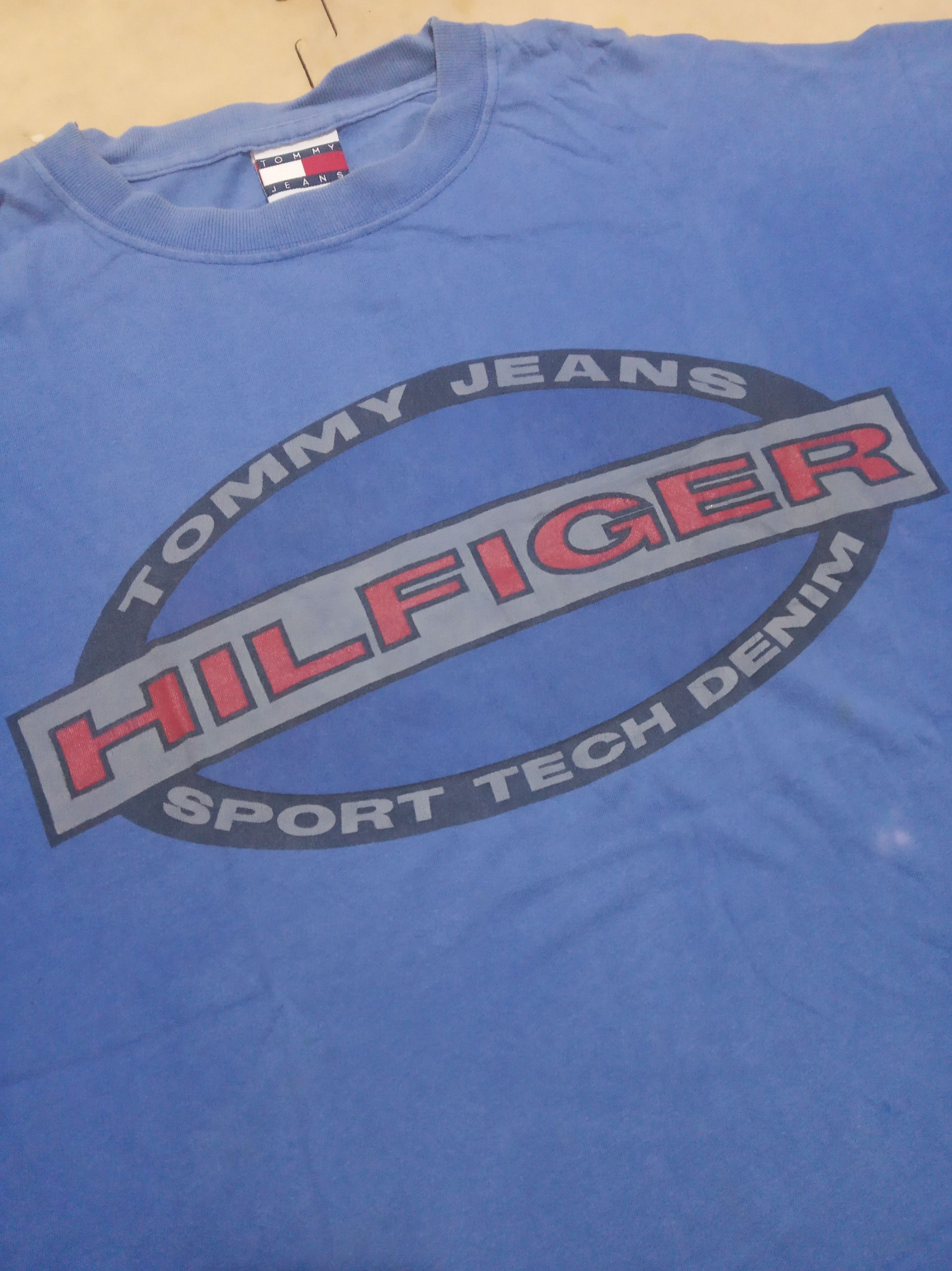 Tommy Hilfiger Tommy Jeans "sport tech denim" Size US M / EU 48-50 / 2 - 2 Thumbnail