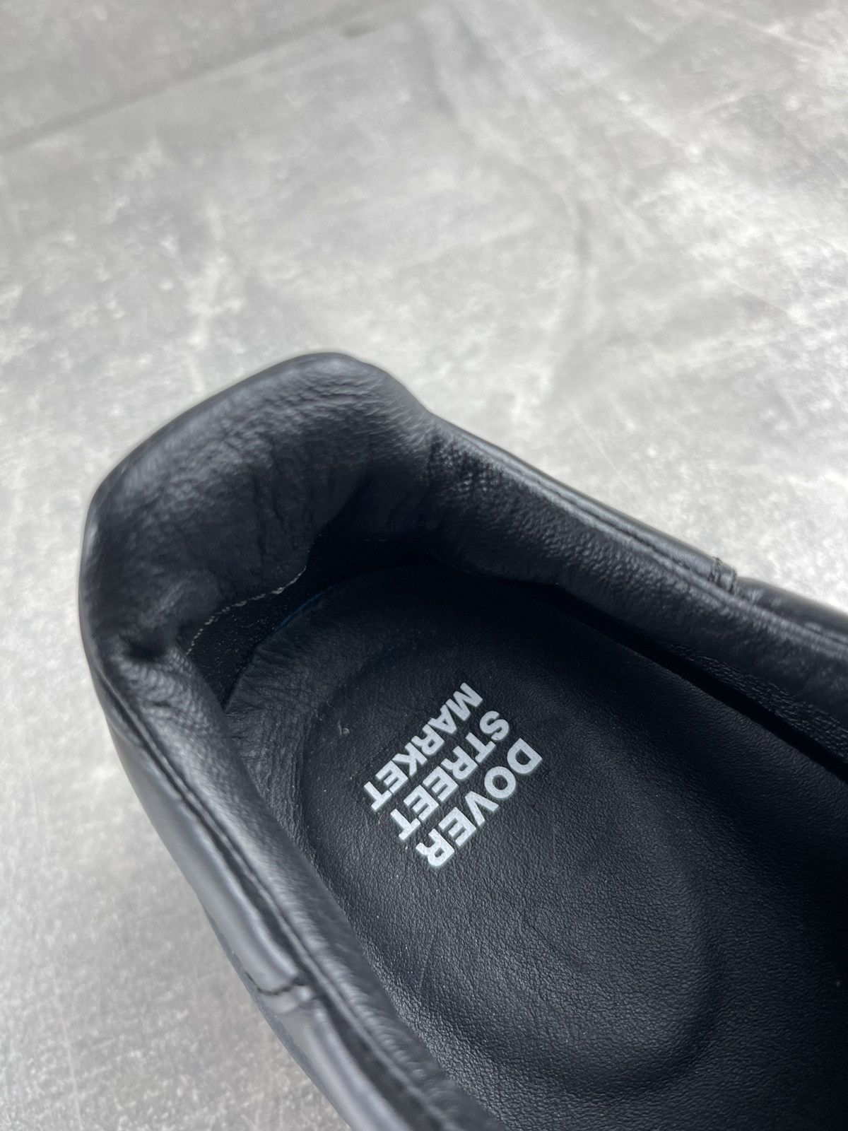 Adidas Adidas Dover Street Market Stan Smith Black Leather Sneakers Size US 5.5 / IT 35.5 - 10 Thumbnail