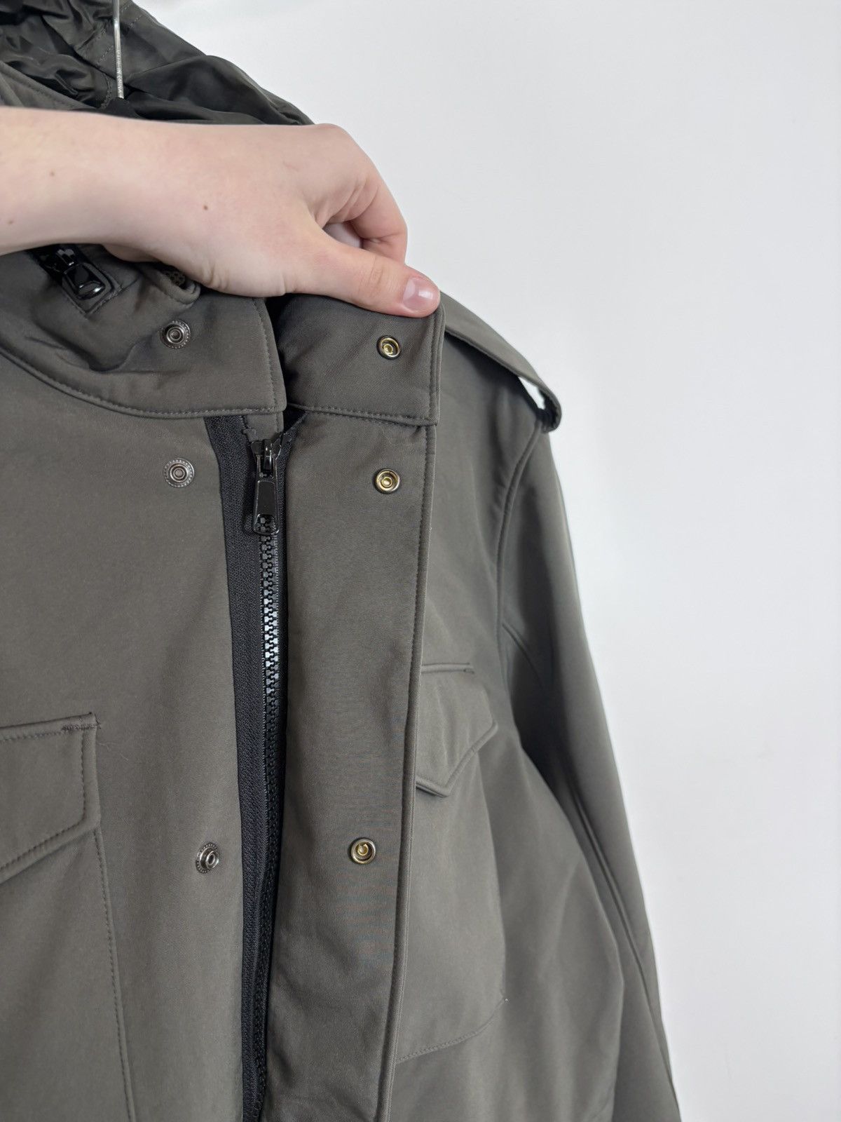 Other Conbipel Men’s Khaki Technical Water Resistant Field Jacket Size US L / EU 52-54 / 3 - 15 Thumbnail