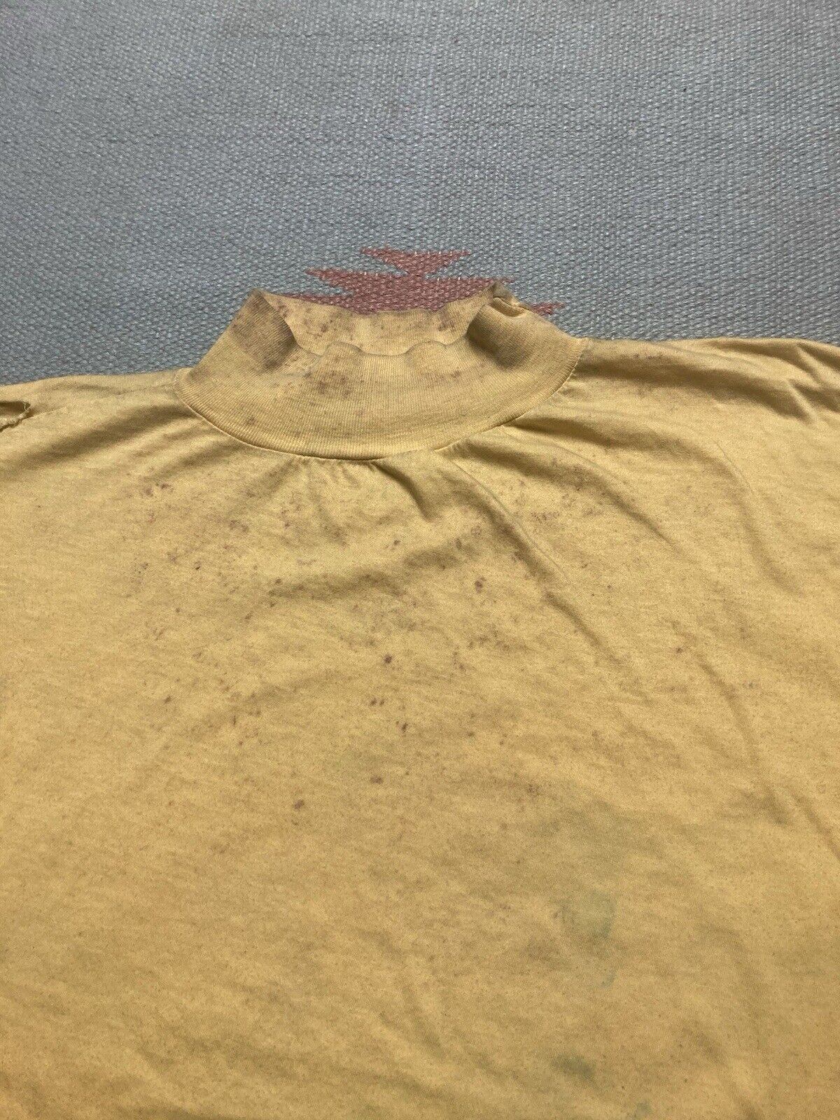 Vintage blank ringer t shirt soft distressed stained grunge boxy XL Size US XL / EU 56 / 4 - 5 Thumbnail