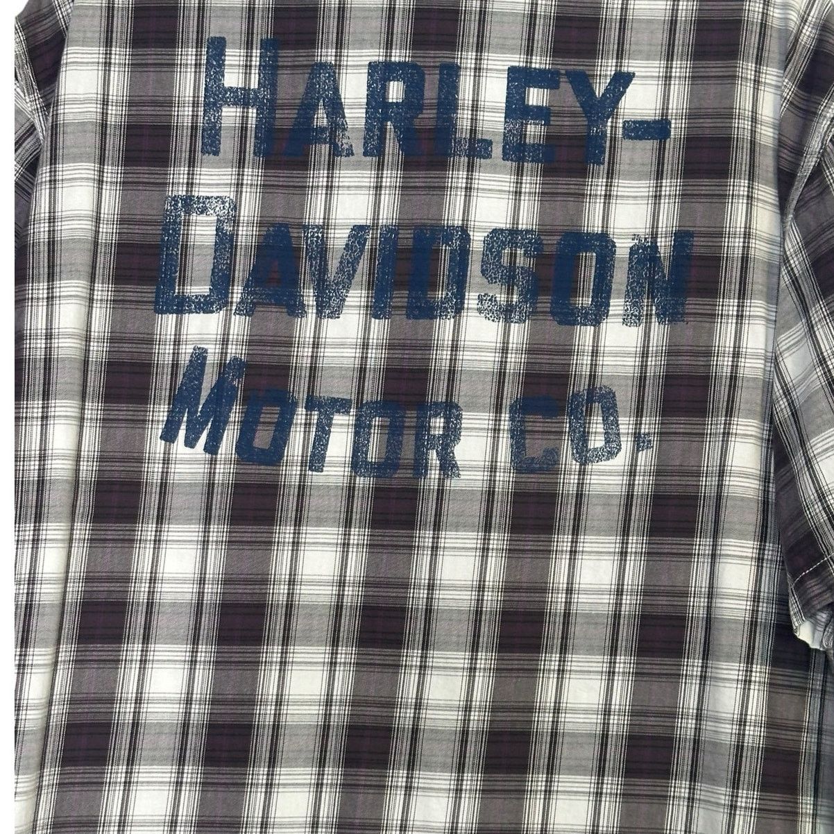 Harley Davidson Harley Davidson plaid short sleeves button shirt size XL Size US XL / EU 56 / 4 - 6 Thumbnail