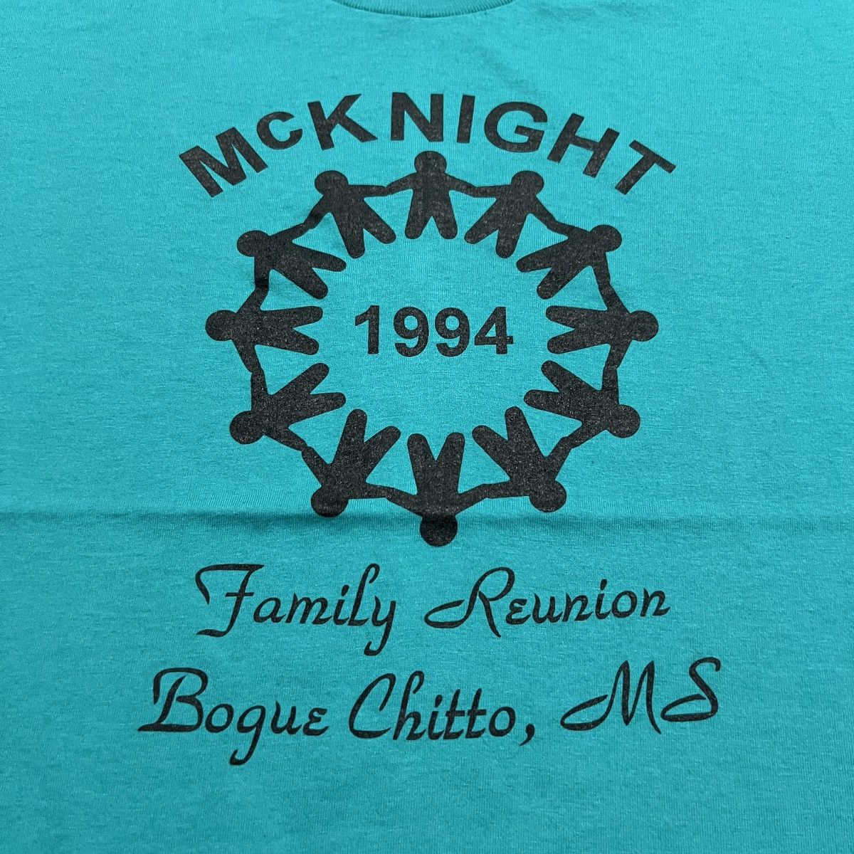 Vintage Vintage 1994 McKnight Family Reunion single stitch shirt Size US L / EU 52-54 / 3 - 2 Thumbnail