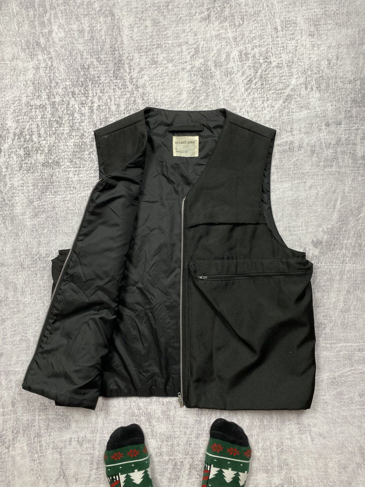 Helmut Lang Archive AW98 Helmut Lang Multi Pocket Zippered Cargo Vest Size US L / EU 52-54 / 3 - 3 Thumbnail