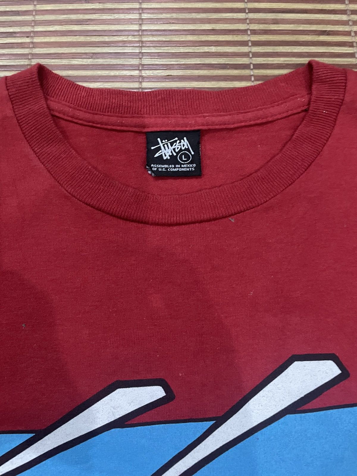 Stussy Vintage Stussy Double S Big Logo T Shirt Size US L / EU 52-54 / 3 - 3 Thumbnail