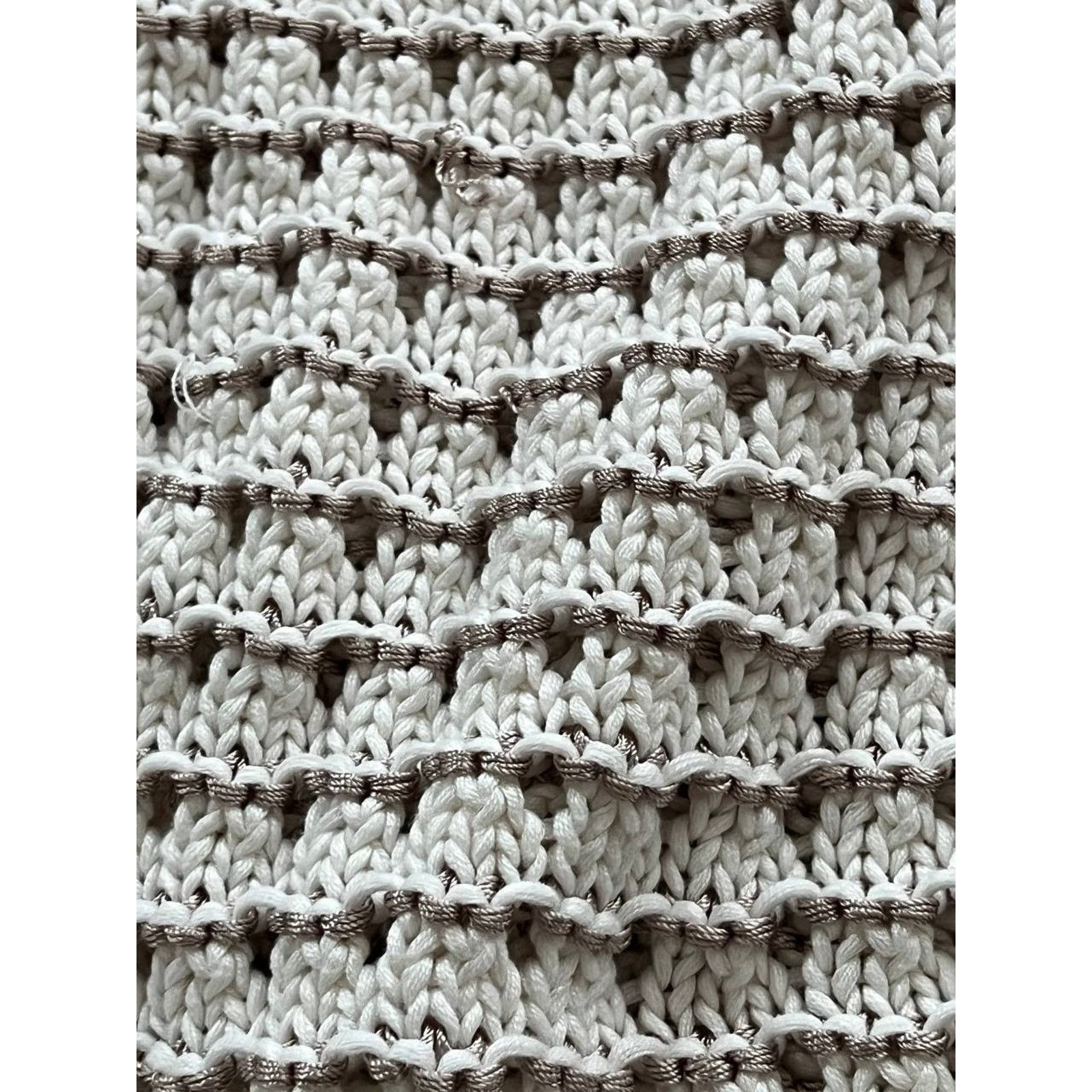 & Other Stories 525 America Knitted top with accents Crem Small A001773 Size S / US 4 / IT 40 - 10 Thumbnail