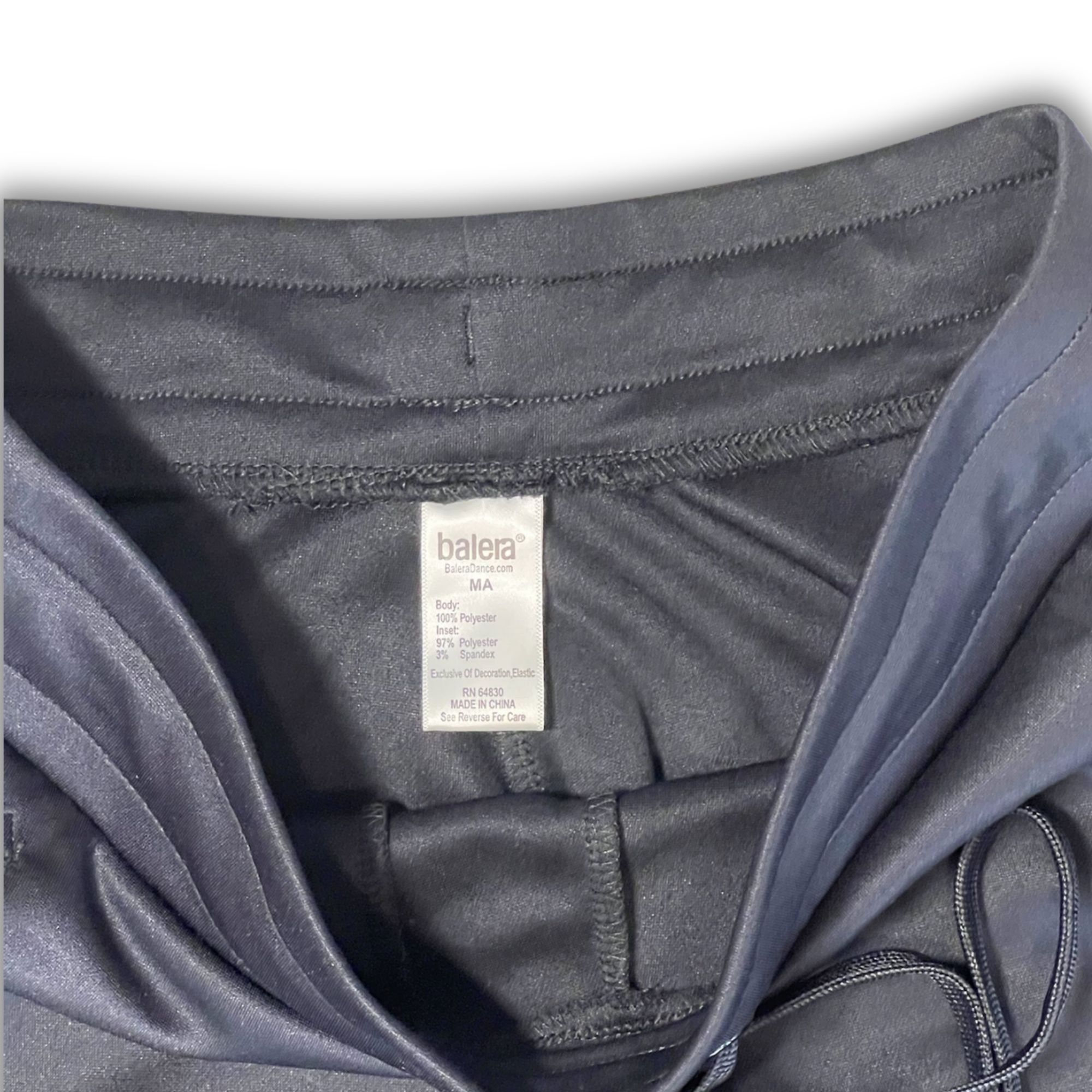 Other Balera Performance Track Pants Medium Black With White Strip Size 30" / US 8 / IT 44 - 4 Thumbnail