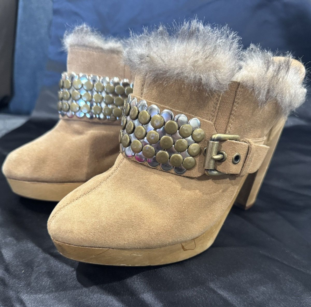 Michael Kors Michael Kors suede mules Size US 8 / IT 38 - 1 Thumbnail