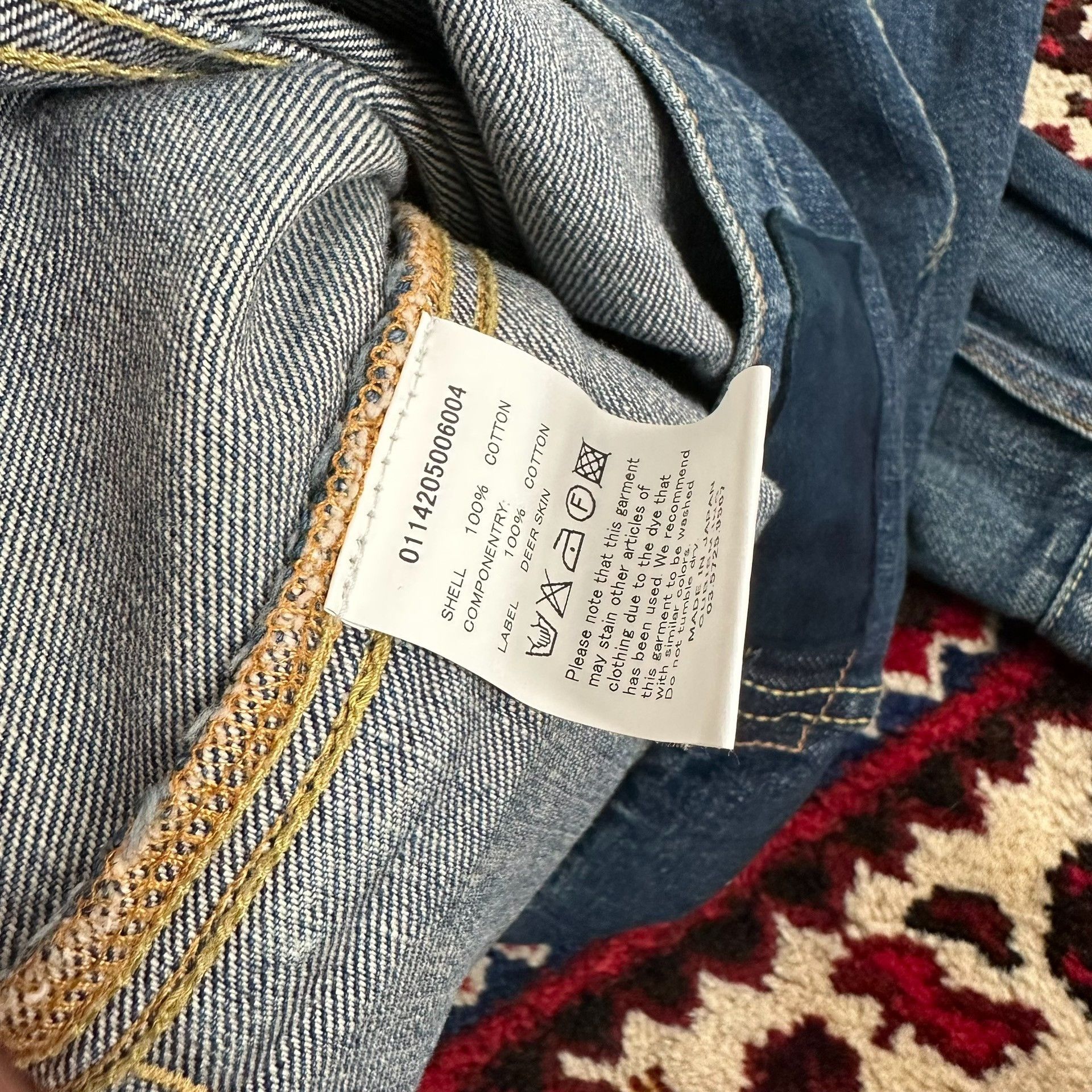 Visvim visvim 14aw 103 JKT Denim Jacket Size US M / EU 48-50 / 2 - 6 Thumbnail