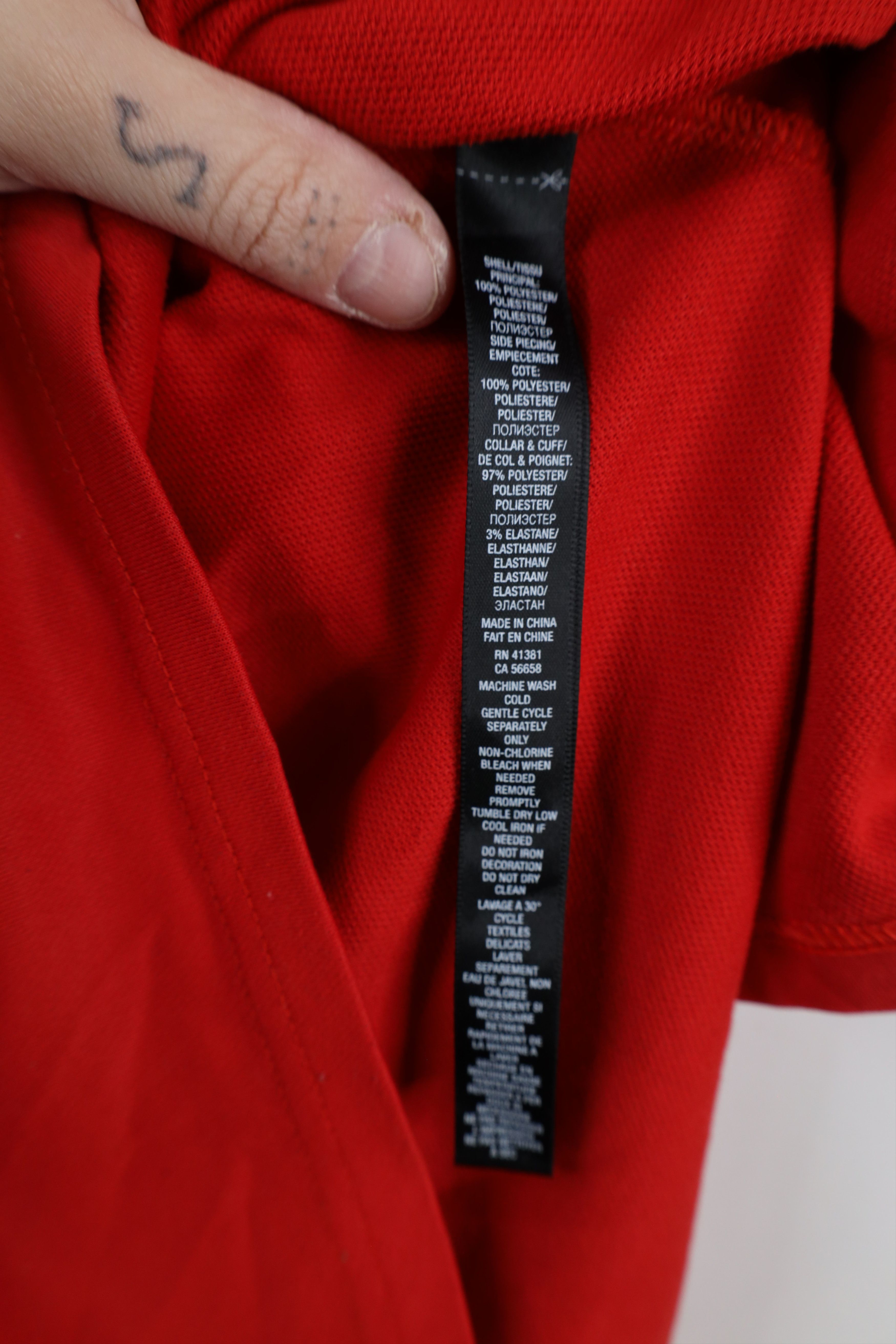 Ralph Lauren × Vintage Ralph Lauren RLX Spell Out Knit Tech Golfing Polo Shirt Size US M / EU 48-50 / 2 - 10 Thumbnail