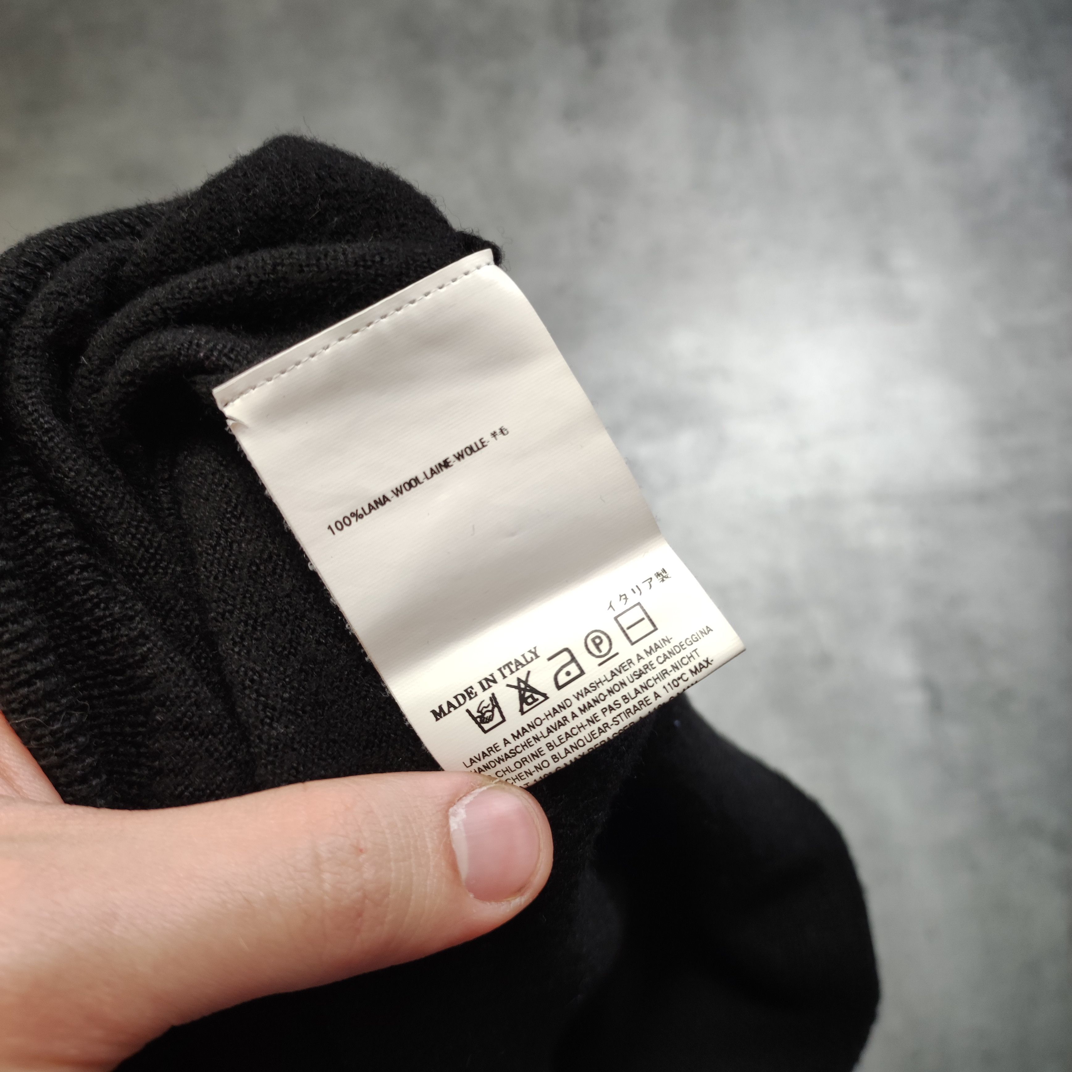 Vivienne Westwood RARE Vivienne Westwood Black Clasic Logo Wool Sweater Size US S / EU 44-46 / 1 - 6 Thumbnail