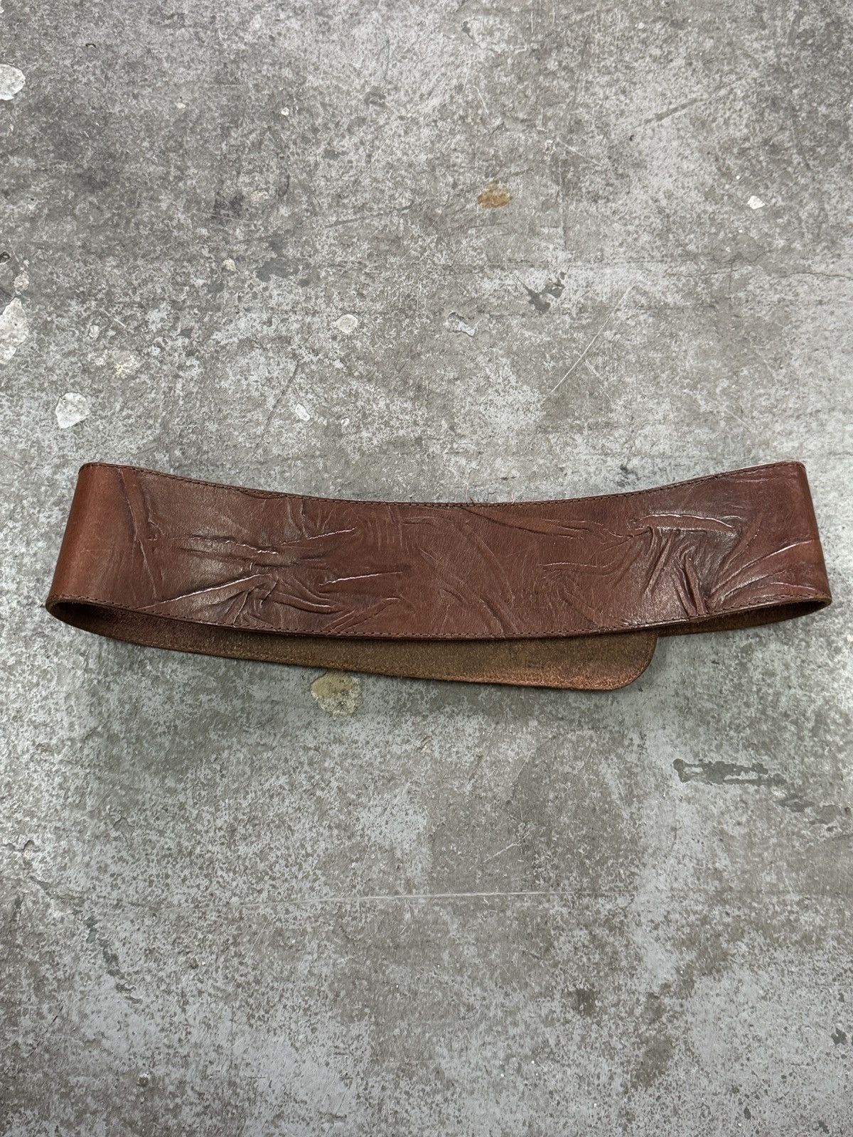 Vintage Vintage Real Leather Belts Size ONE SIZE - 4 Thumbnail