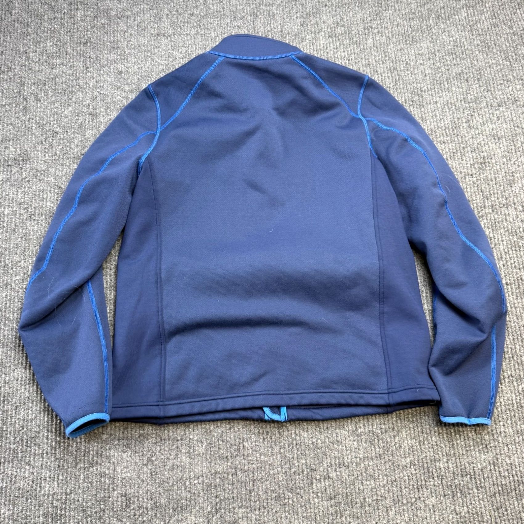 Vintage L.L. Bean Jacket Mens Large Blue Pro Stretch Full Zip Fleece Windbreaker Casual Travel Chore Size US L / EU 52-54 / 3 - 6 Thumbnail