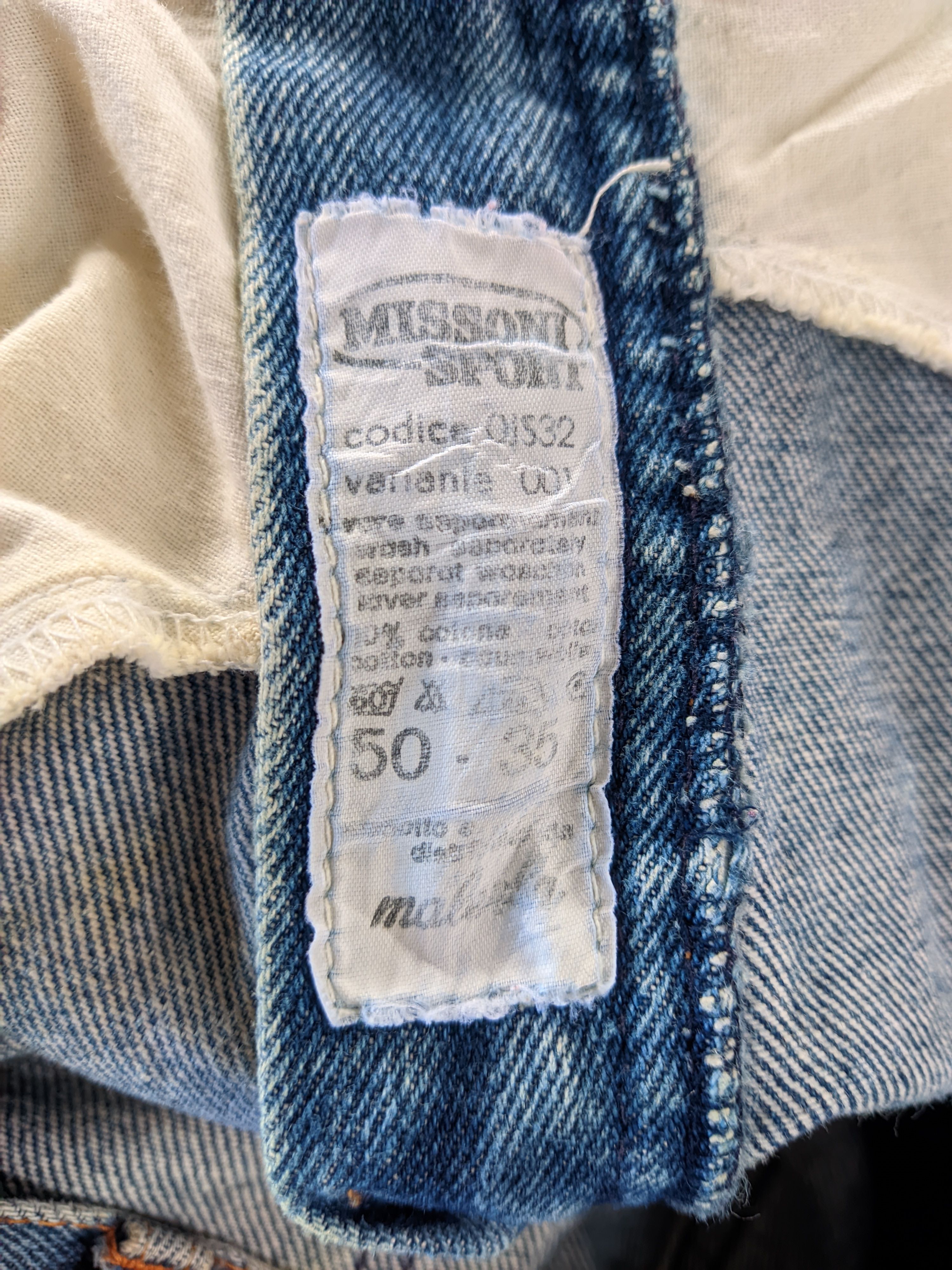 Missoni Missoni Sport Jeans Multi Calour Logo Size US 34 / EU 50 - 3 Thumbnail