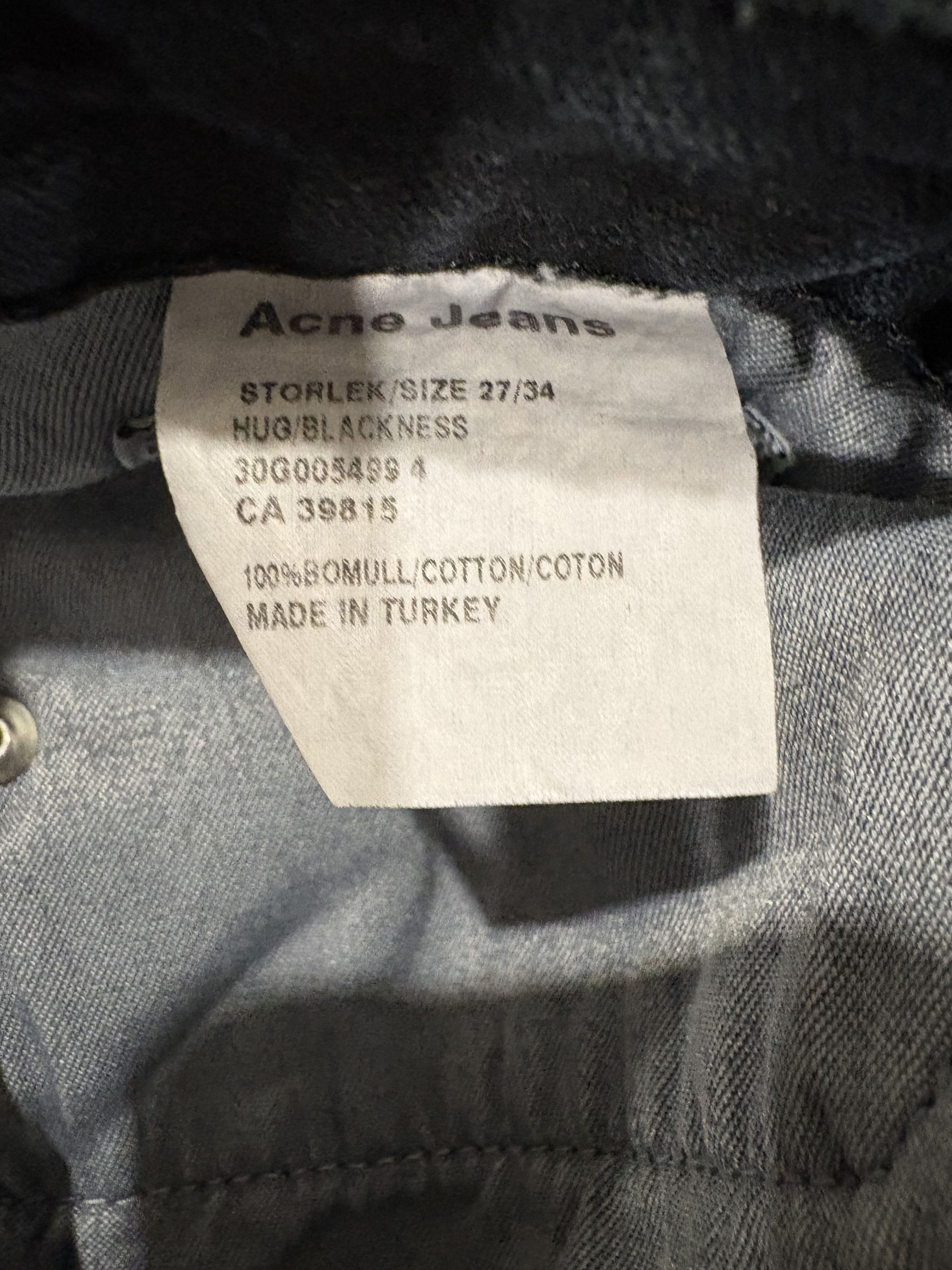 Acne Studios Acne Studios 'Storlek' Hug Denim Size 27" / US 4 / IT 40 - 4 Thumbnail