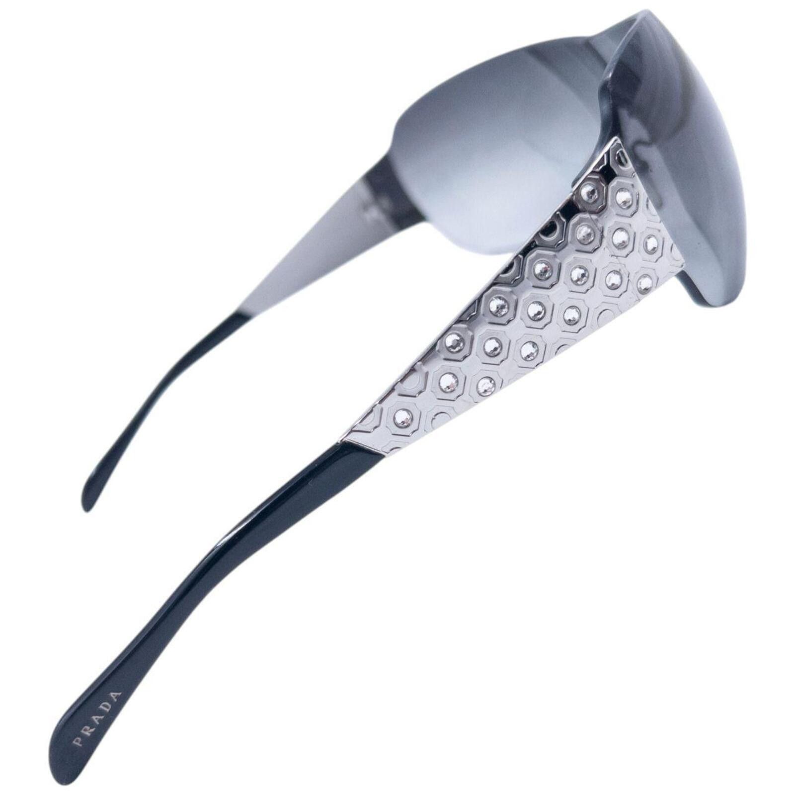 Prada Vintage 2000s Prada Diamonte Sunglasses Size ONE SIZE - 3 Thumbnail