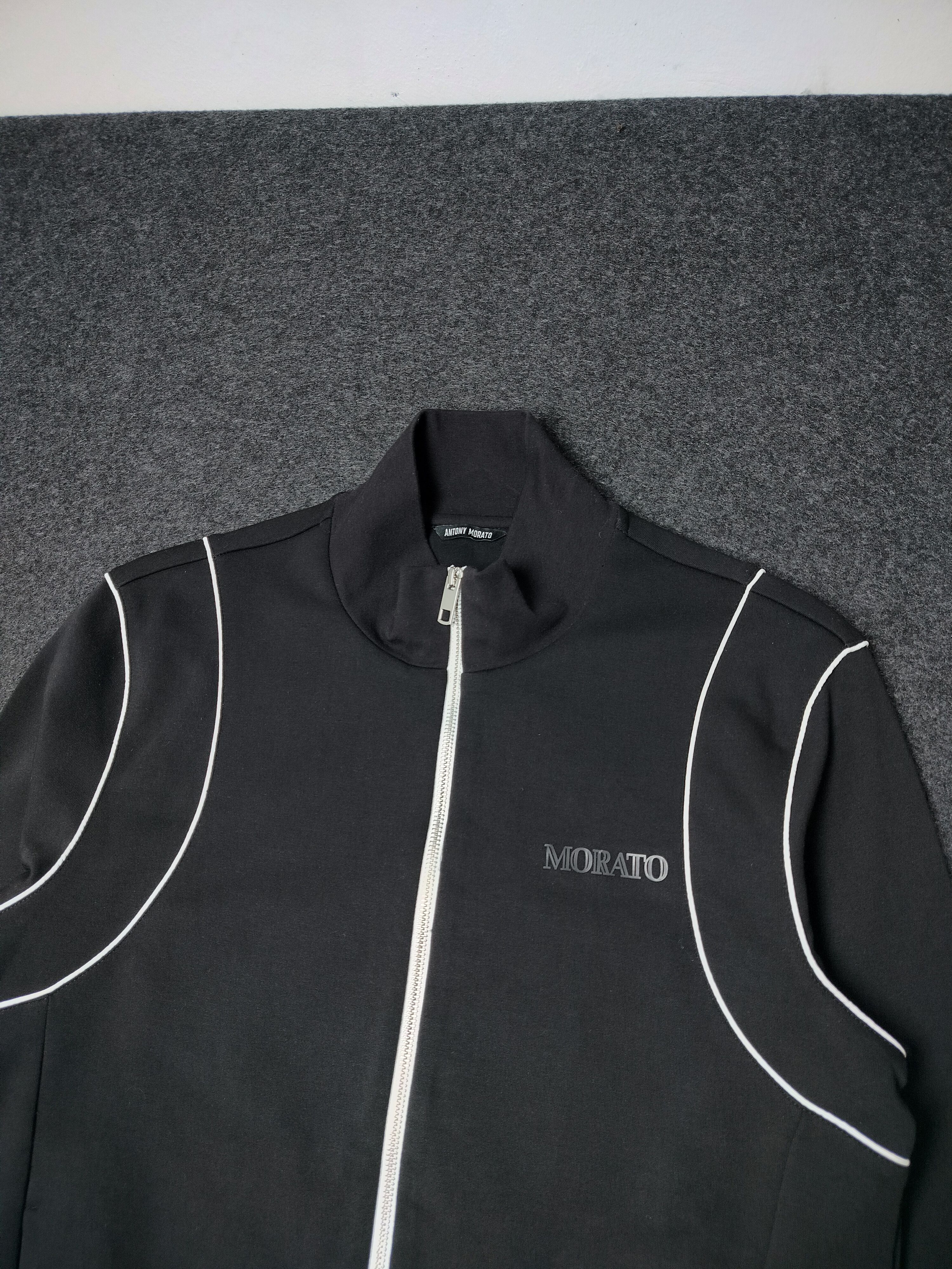 Antony Morato Antony Morato Black Zip Jacket Size US M / EU 48-50 / 2 - 3 Thumbnail