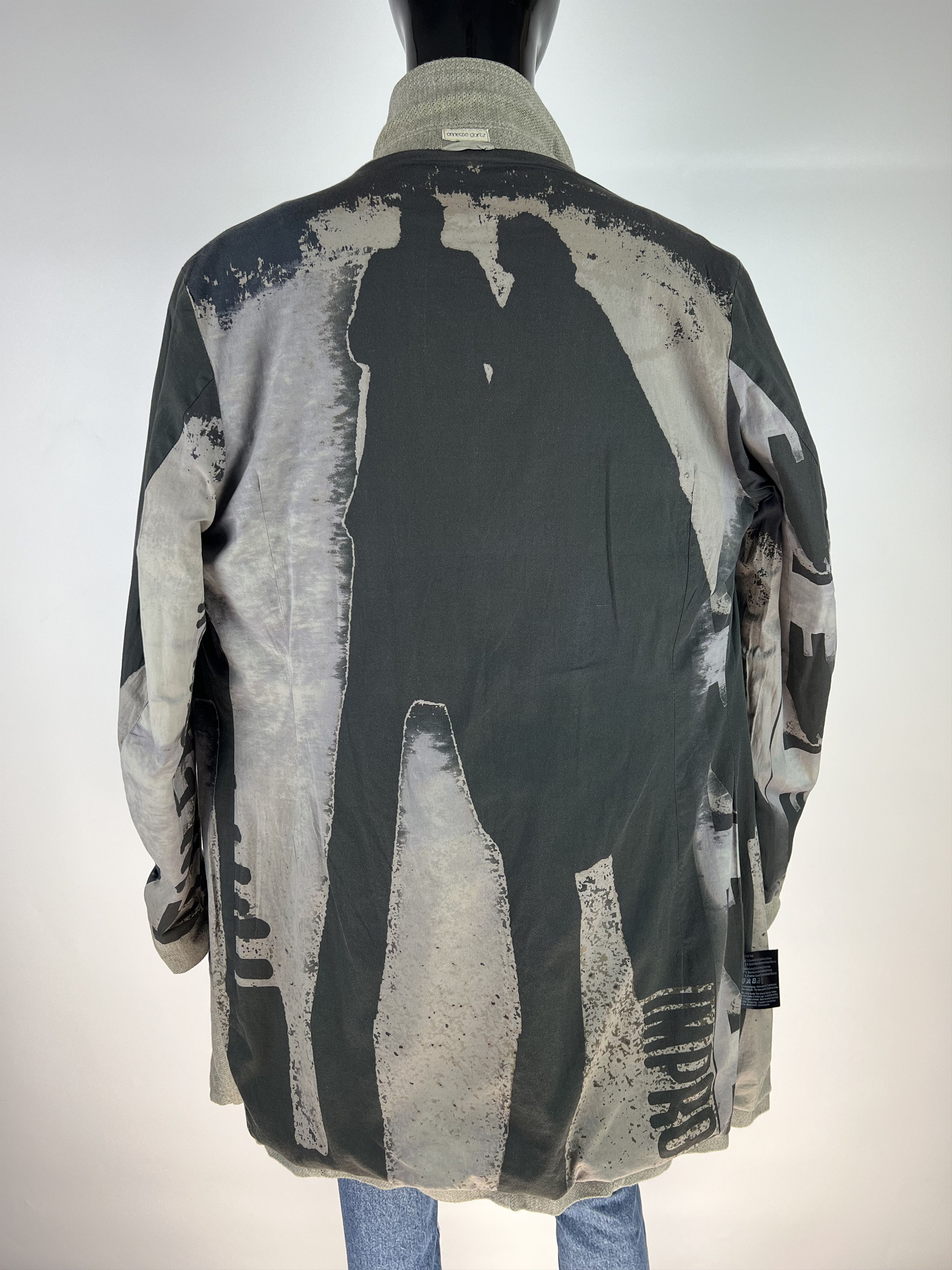 Annette Gortz × Designer Annette Gortz Gray Coat Size 40 Size L / US 10 / IT 46 - 8 Thumbnail