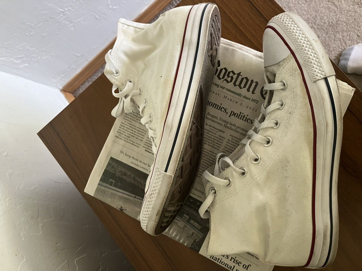Converse Classic white hi-top converse Size US 10 / EU 43 - 5 Thumbnail