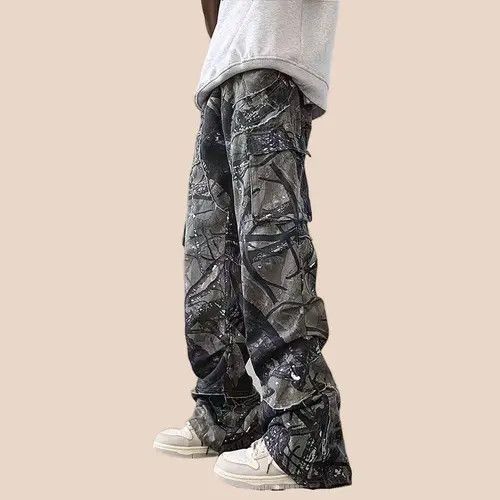 Japanese Brand Camouflage High Street Loose Fit Vintage Jeans Size US 30 / EU 46 - 8 Thumbnail