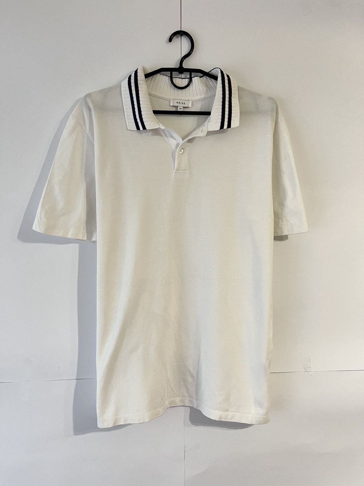 Reiss Reiss Classic Cotton Polo Shirt Made in Portugal Size US M / EU 48-50 / 2 - 1 Thumbnail