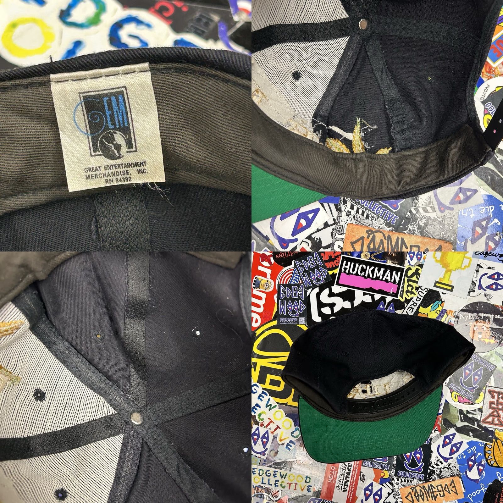 Vintage VINTAGE Dr. Dre The Chronic Rap Album Promo Music SnapBack Hat GEM 1992 90s Unisex Adults Black Adjustable One Size Fits Most Mens Womens Boys Girls Size ONE SIZE - 10 Thumbnail