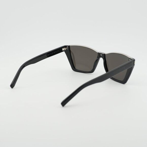 Saint Laurent Paris Saint Laurent SL369 KATE 001 Sunglasses Black Cat Eye Frame Size ONE SIZE - 11 Thumbnail