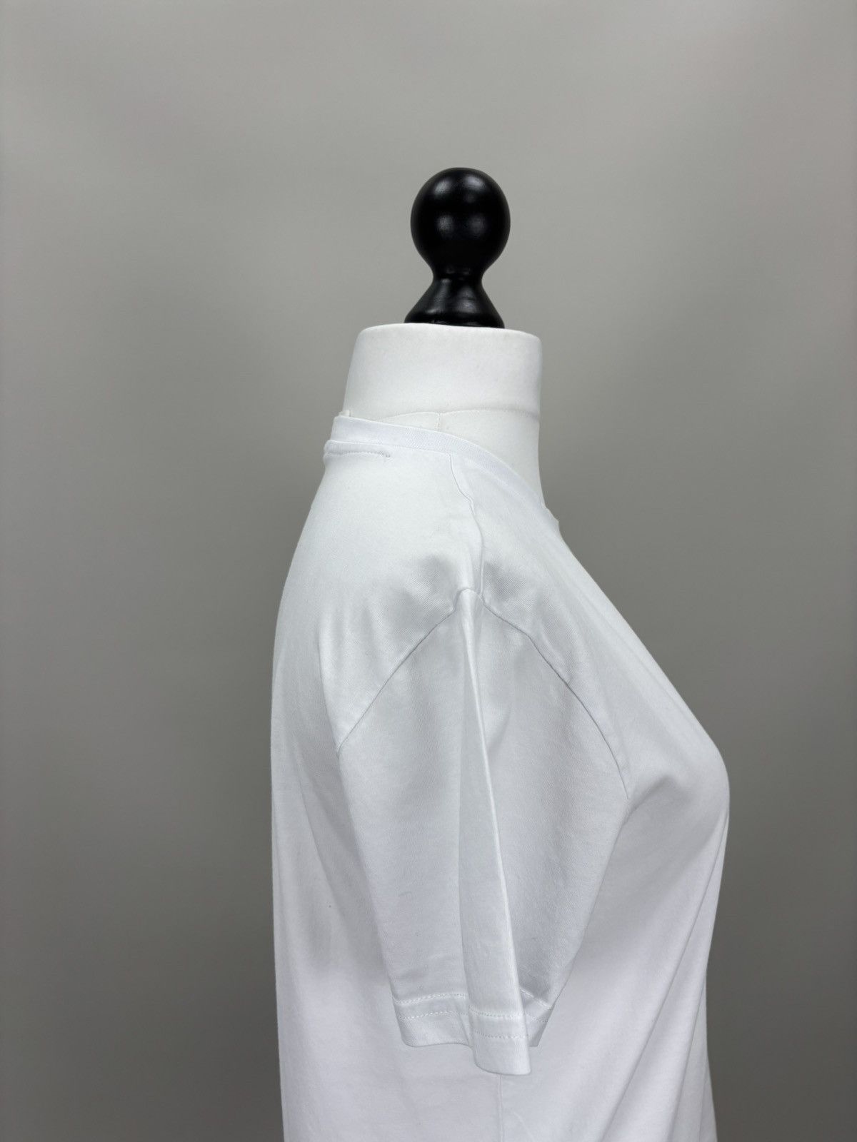 AMI Womens t shirt Alexandre Mattiussi AMI Size S Color White Size S / US 4 / IT 40 - 8 Thumbnail