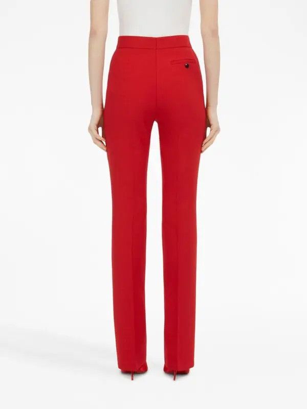 Salvatore Ferragamo o1y0426 Sweatpant in Red Size 27" / US 4 / IT 40 - 3 Thumbnail