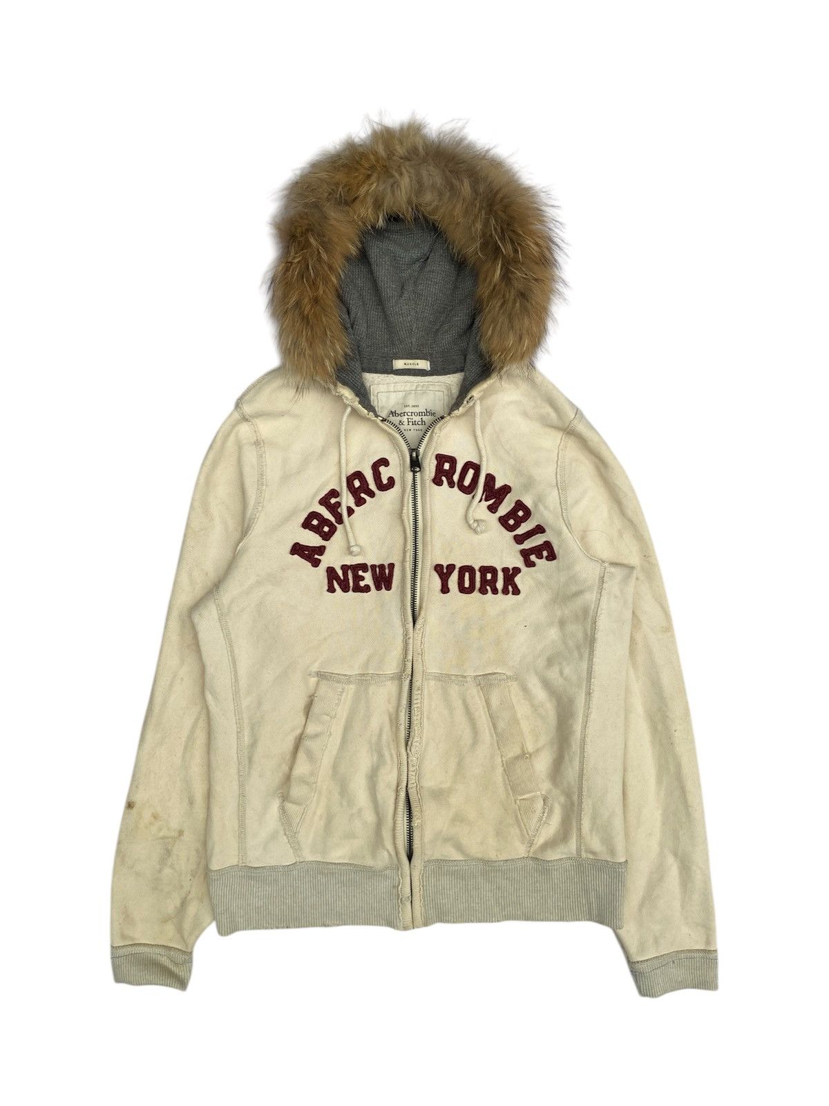 Abercrombie & Fitch × If Six Was Nine × Le Grande Bleu (L.G.B.) Abercrombie Fur Hoodie Zip ifsix lgb style Size US XL / EU 56 / 4 - 1 Thumbnail