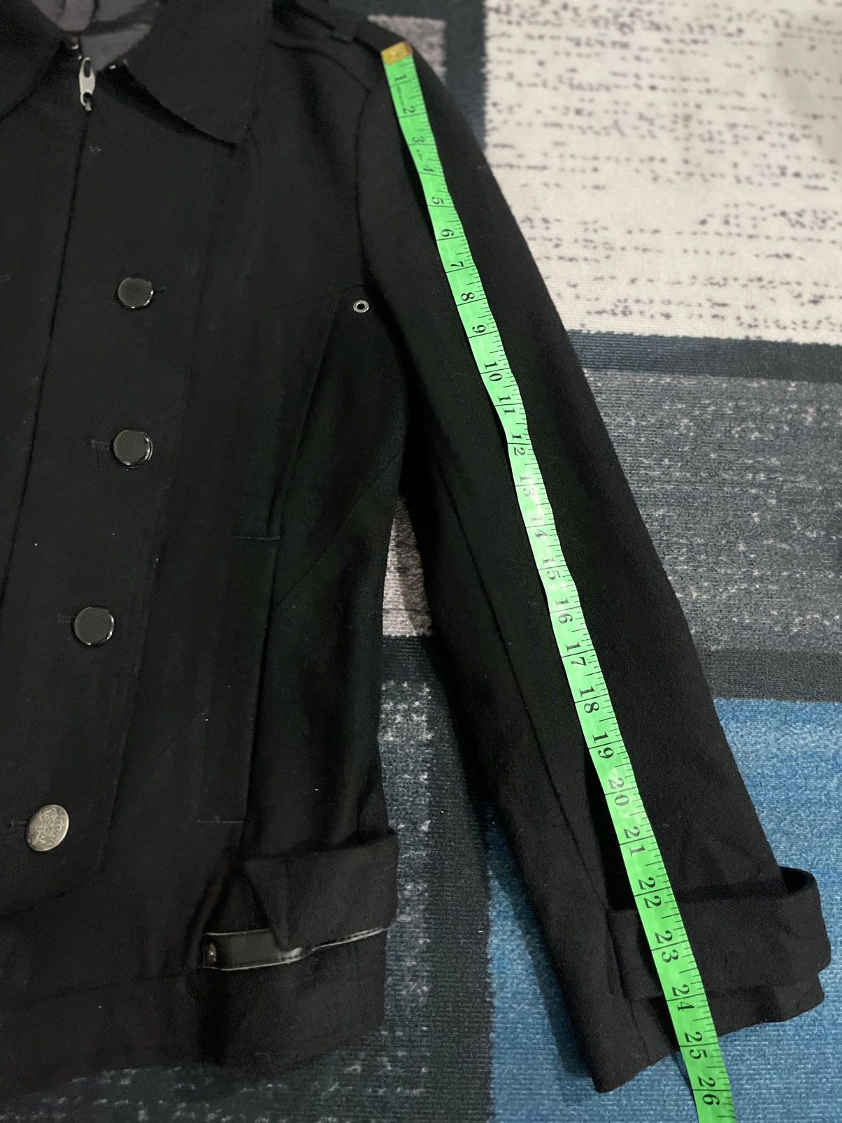 PPFM PPFM Double Breasted Zipper Wool Jacket Size US M / EU 48-50 / 2 - 21 Thumbnail