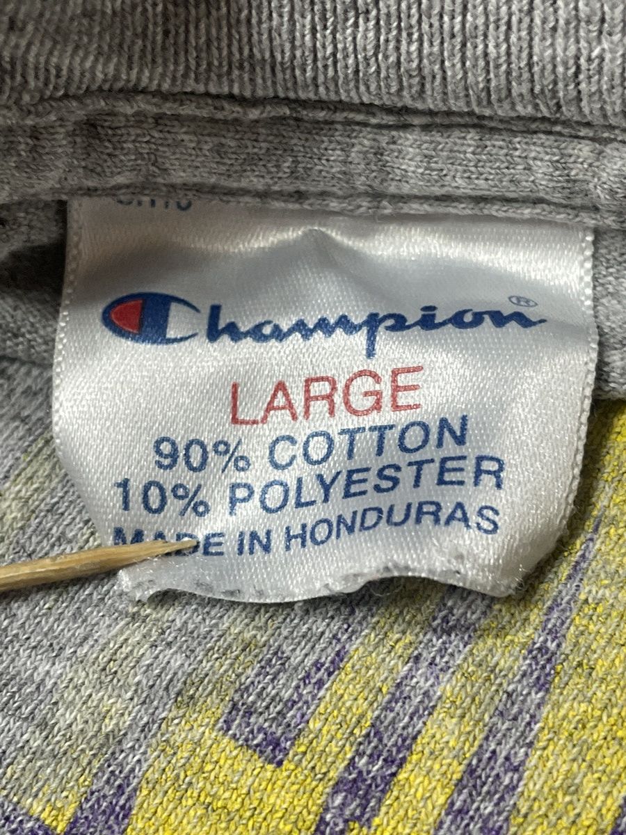 Champion × Vintage 🔥Offers🔥Champion Vintage Y2K Tee Baseball USA Rare Size US L / EU 52-54 / 3 - 5 Thumbnail