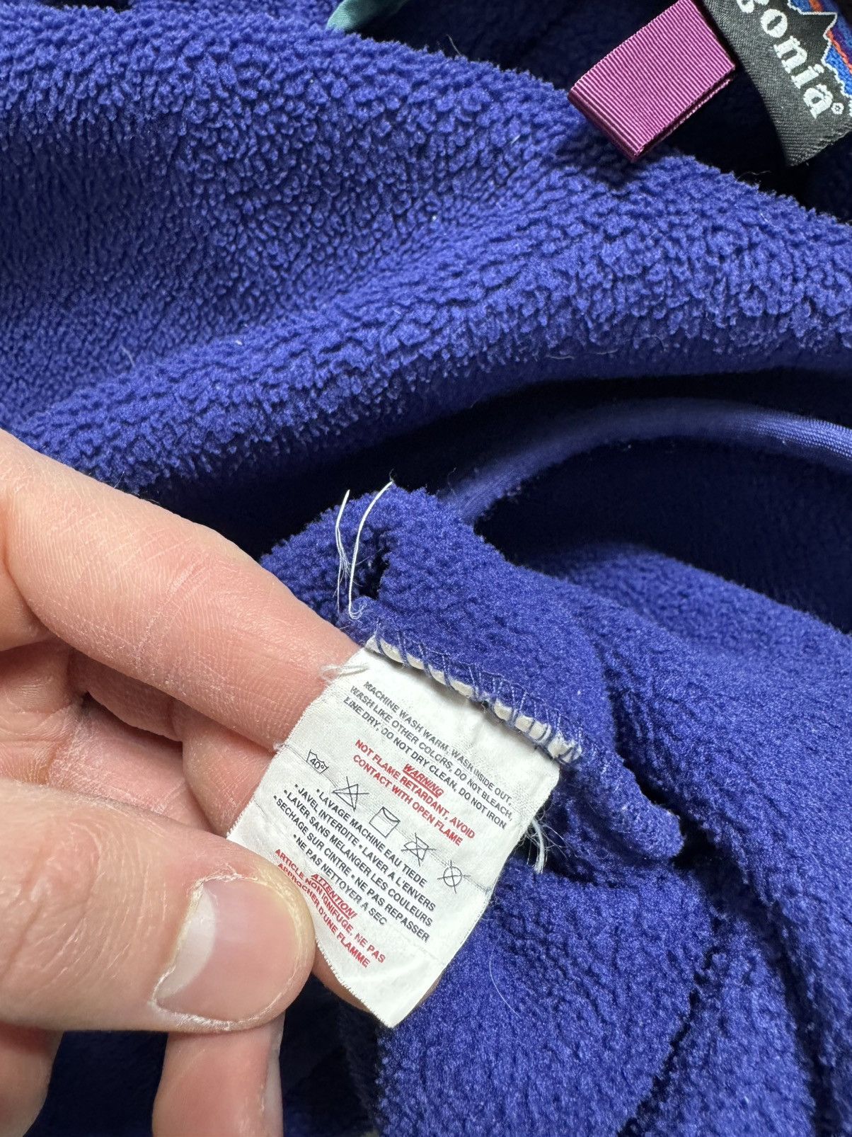 Patagonia Patagonia Synchilla Pocket T Fleece Sweatshirt Vintage Size US L / EU 52-54 / 3 - 11 Thumbnail