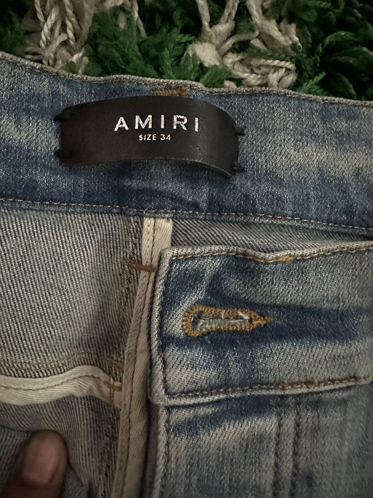 Amiri Amiri Faded Blue Jeans Size US 34 / EU 50 - 3 Thumbnail