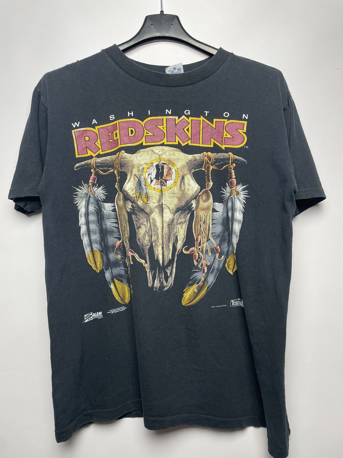 NFL × Vintage Washington Redskins Vintage T Shirt 1991 NFL 90's Size US S / EU 44-46 / 1 - 1 Thumbnail