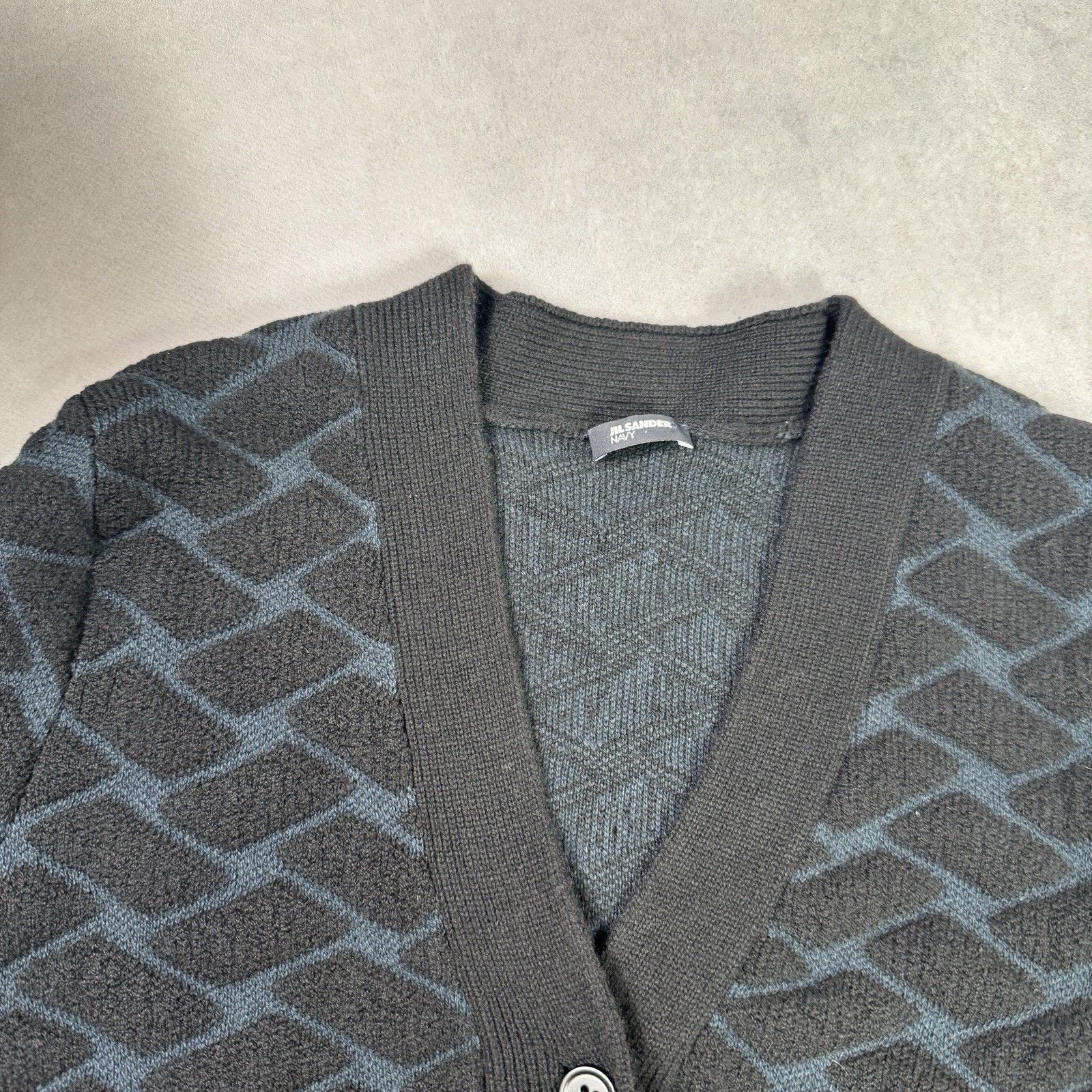 Jil Sander Jil Sander Navy Women Cardigan Multicolour Avant Garde Size M / US 6-8 / IT 42-44 - 6 Thumbnail