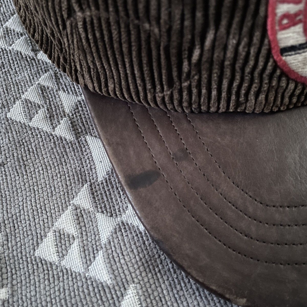 Polo Ralph Lauren Vintage polo Ski leather corduroy hats Size ONE SIZE - 9 Thumbnail