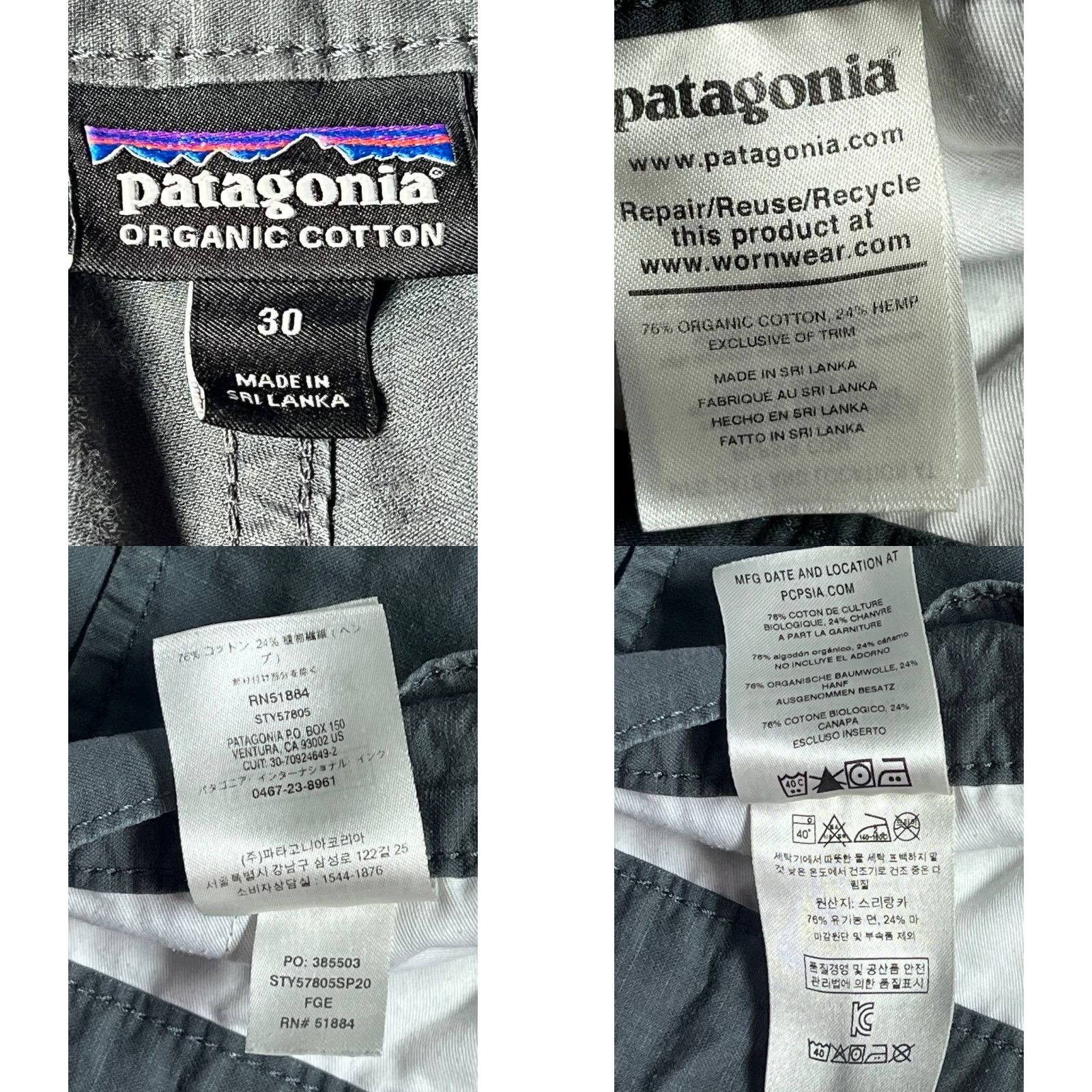 Patagonia Patagonia Shorts Chino Gray Walk Outdoors Hike Mens Size 30 See Pics Size US 30 / EU 46 - 8 Thumbnail