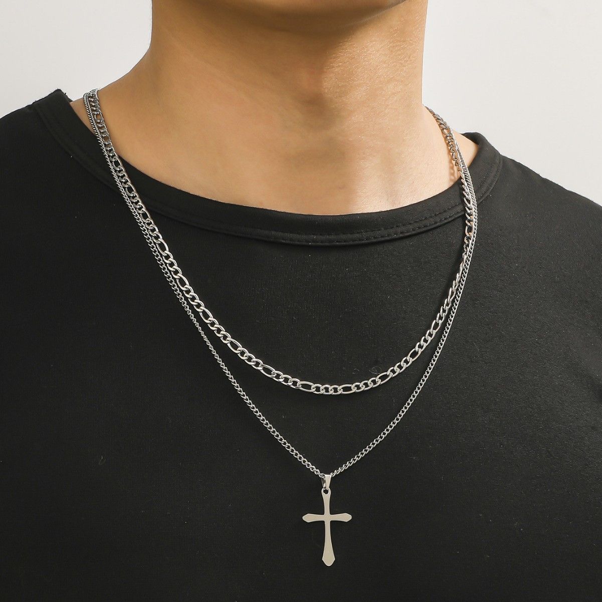 Other Cross Matchless STEAL! Y2K Chains Necklace Chain Size ONE SIZE - 5 Thumbnail
