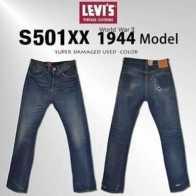 Levi's × Levi's Vintage Clothing Levi's S501XX Big E 1944 World War 2 Model Size US 34 / EU 50 - 2 Thumbnail