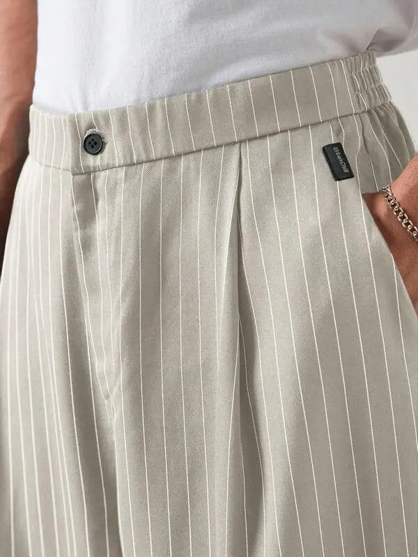 Japanese Brand Komuro x Rika Vintage RETRO striped casual pants Size US 32 / EU 48 - 7 Thumbnail