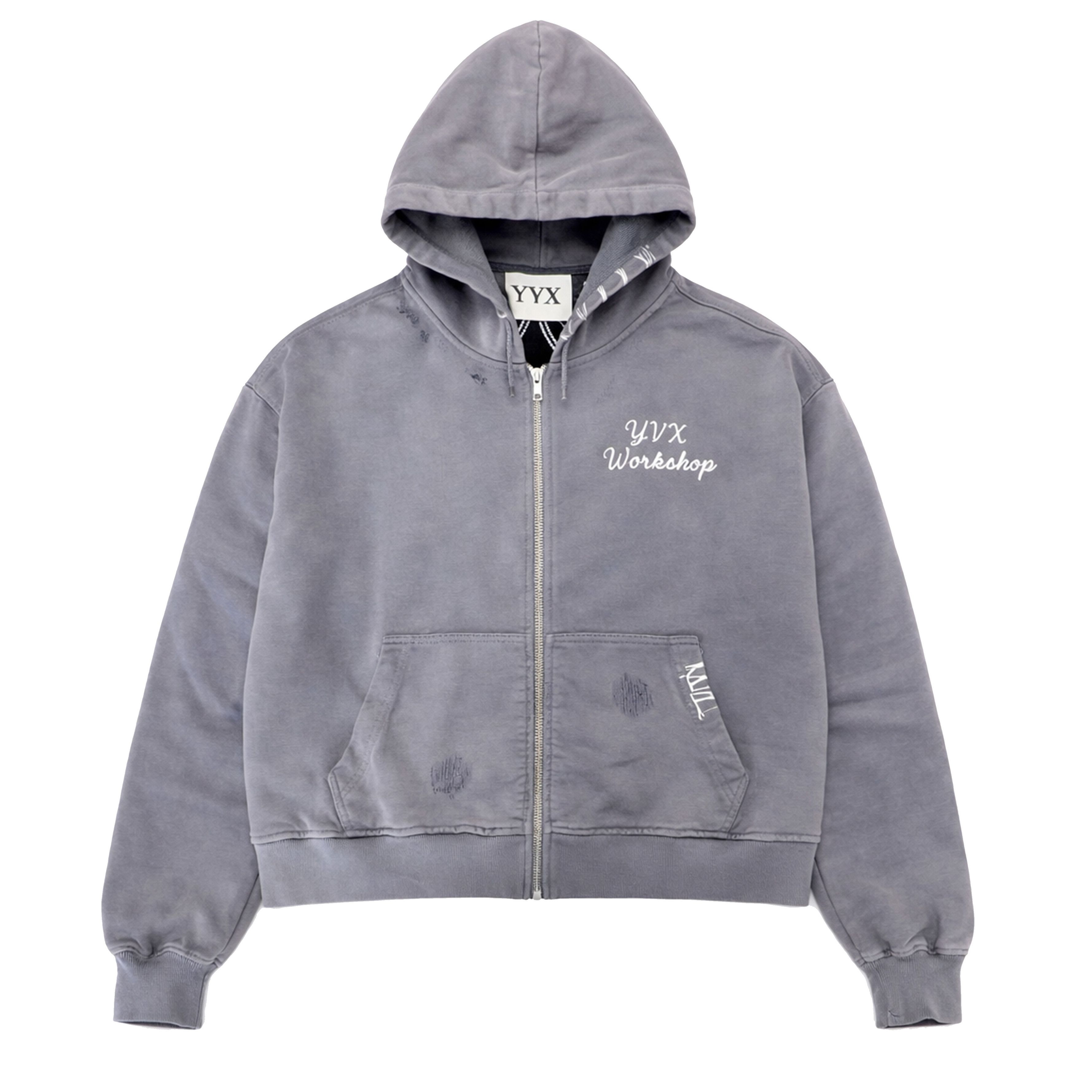 YVX YVX Workshop Monogram Hooded Sweatshirt Stormy Sea Size US XXL / EU 58 / 5 - 1 Thumbnail