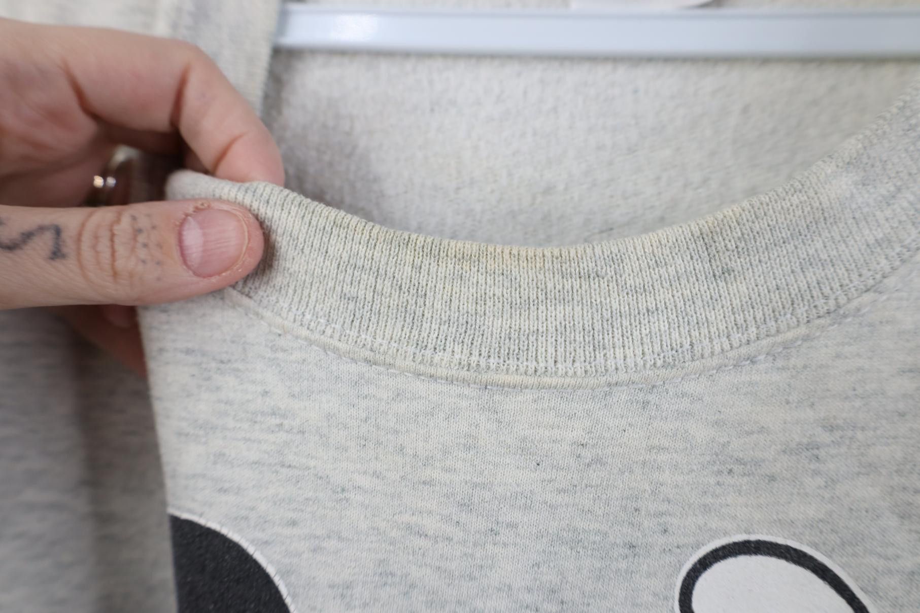 Disney Vintage 90s Disney Mickey Mouse Crewneck Sweatshirt Gray Size XL / US 12-14 / IT 48-50 - 7 Thumbnail