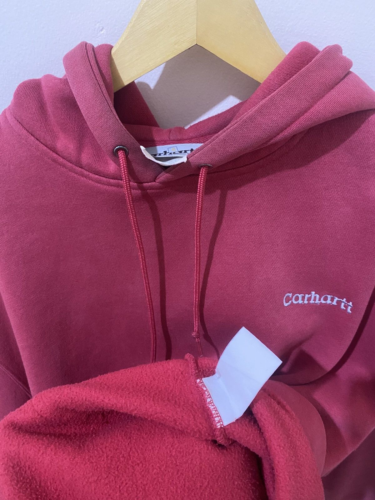 Carhartt Carhartt Hoodie Vintage 90’s Red Size US XL / EU 56 / 4 - 6 Thumbnail